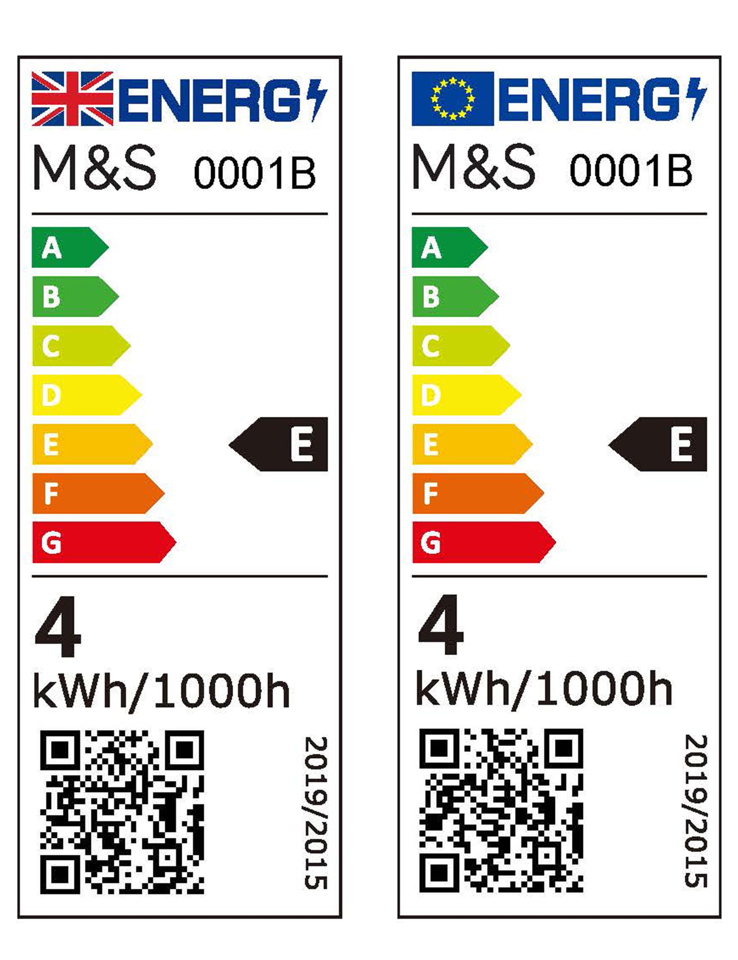 2 Pack 4W E14 Candle LED Light Bulbs 3 of 3