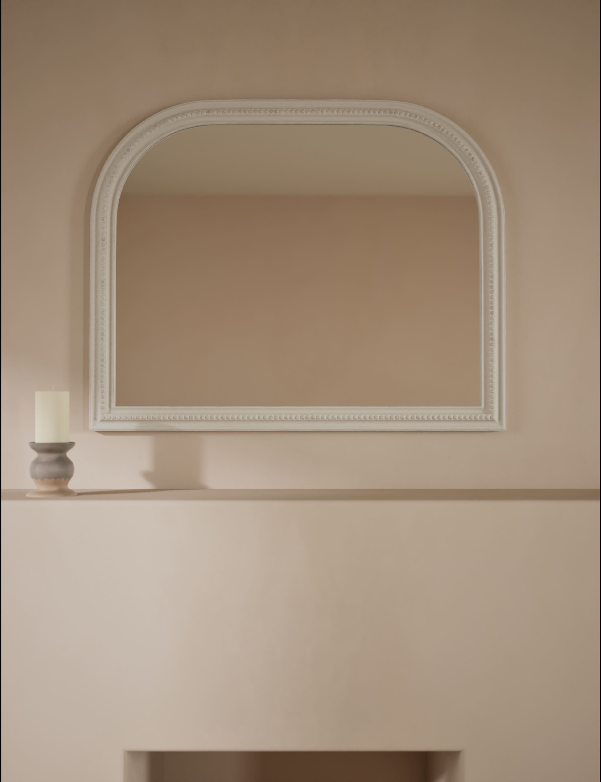 Daphne Arch Overmantel Mirror 100 x 80 1 of 6