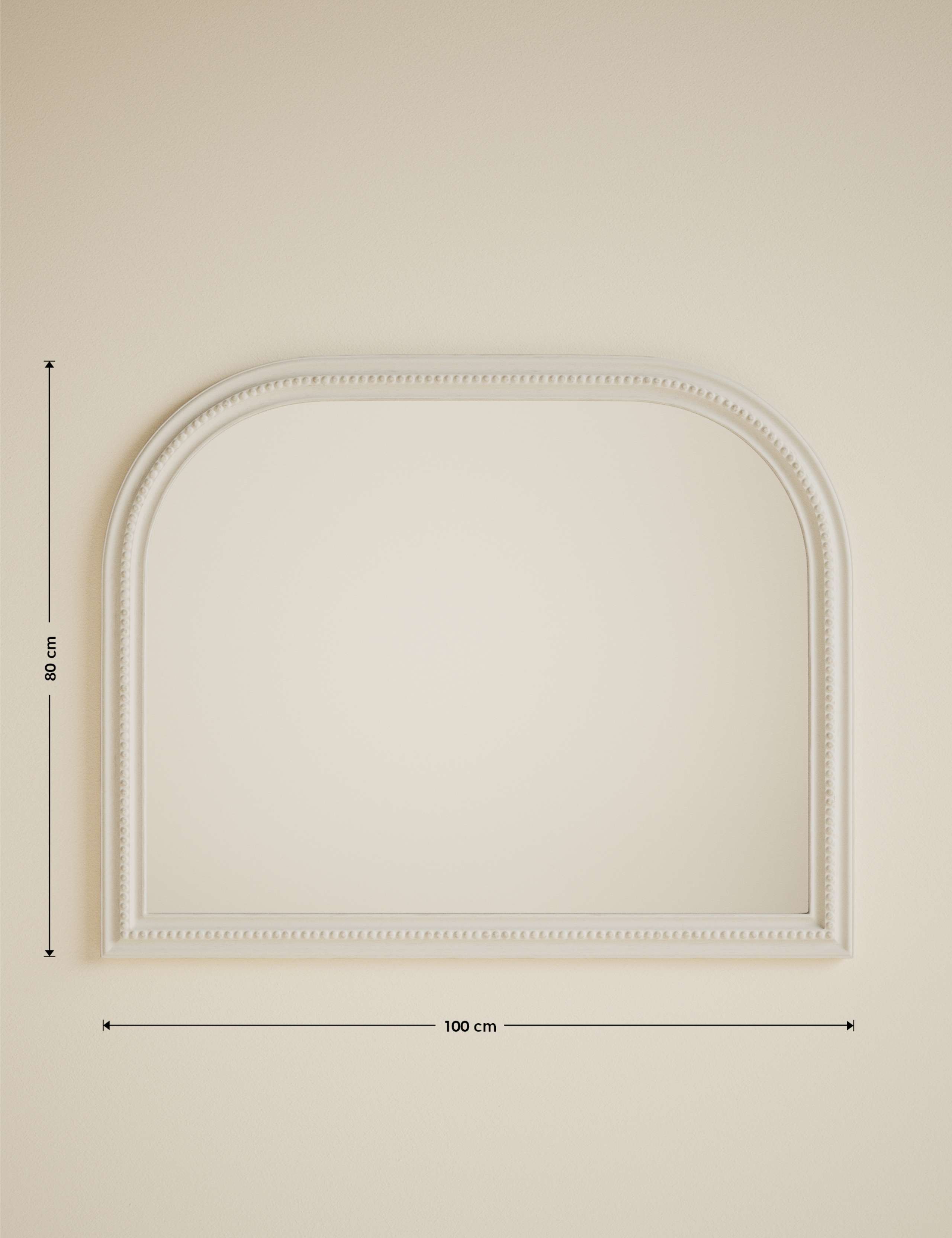Daphne Arch Overmantel Mirror 100 x 80 6 of 6