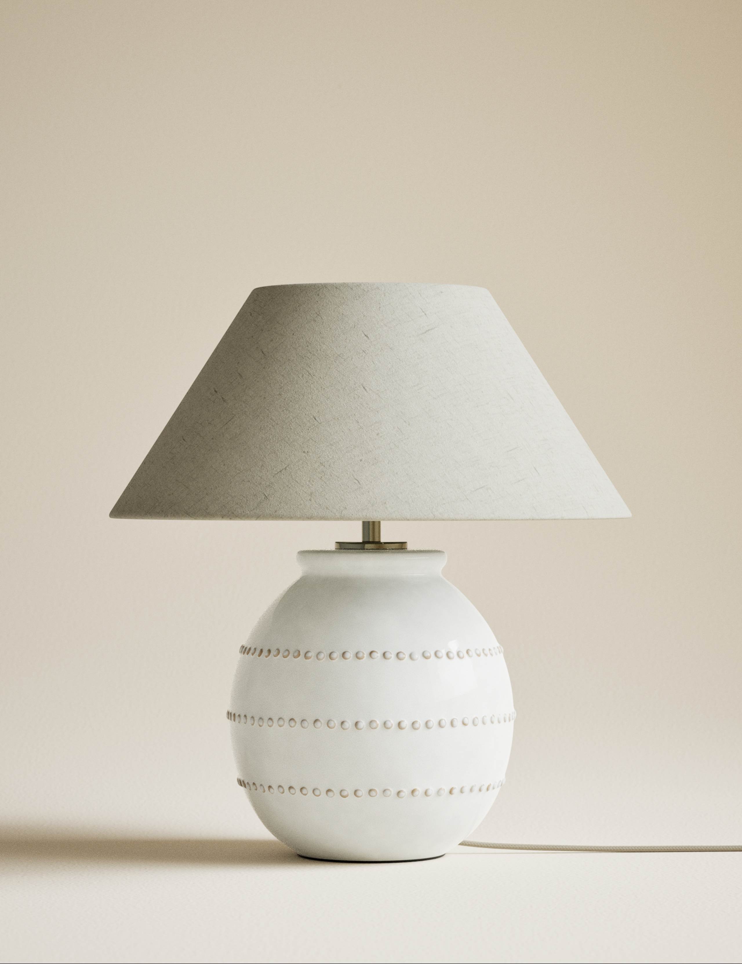 Ceramic Bobble Table Lamp 3 of 5