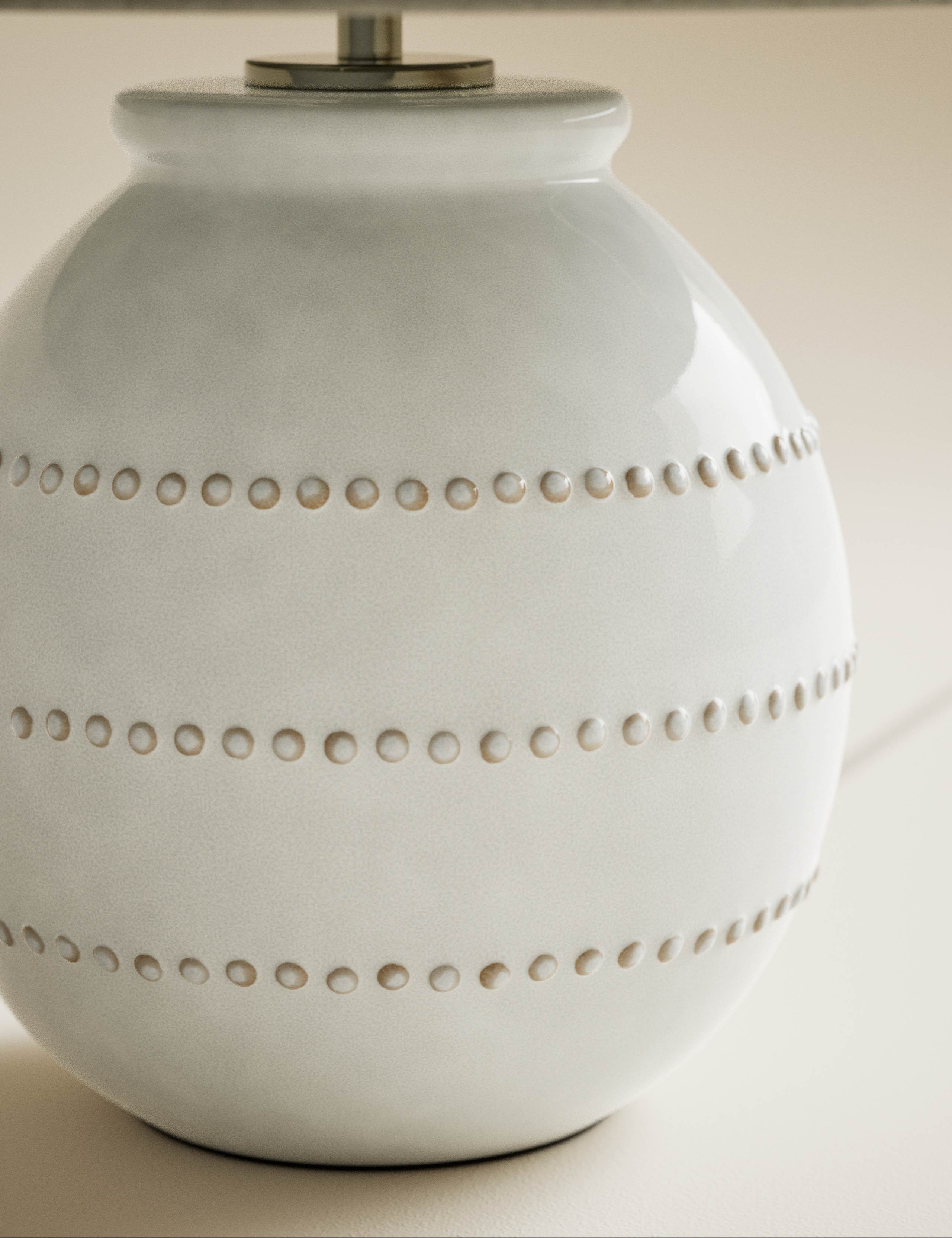 Ceramic Bobble Table Lamp 4 of 5