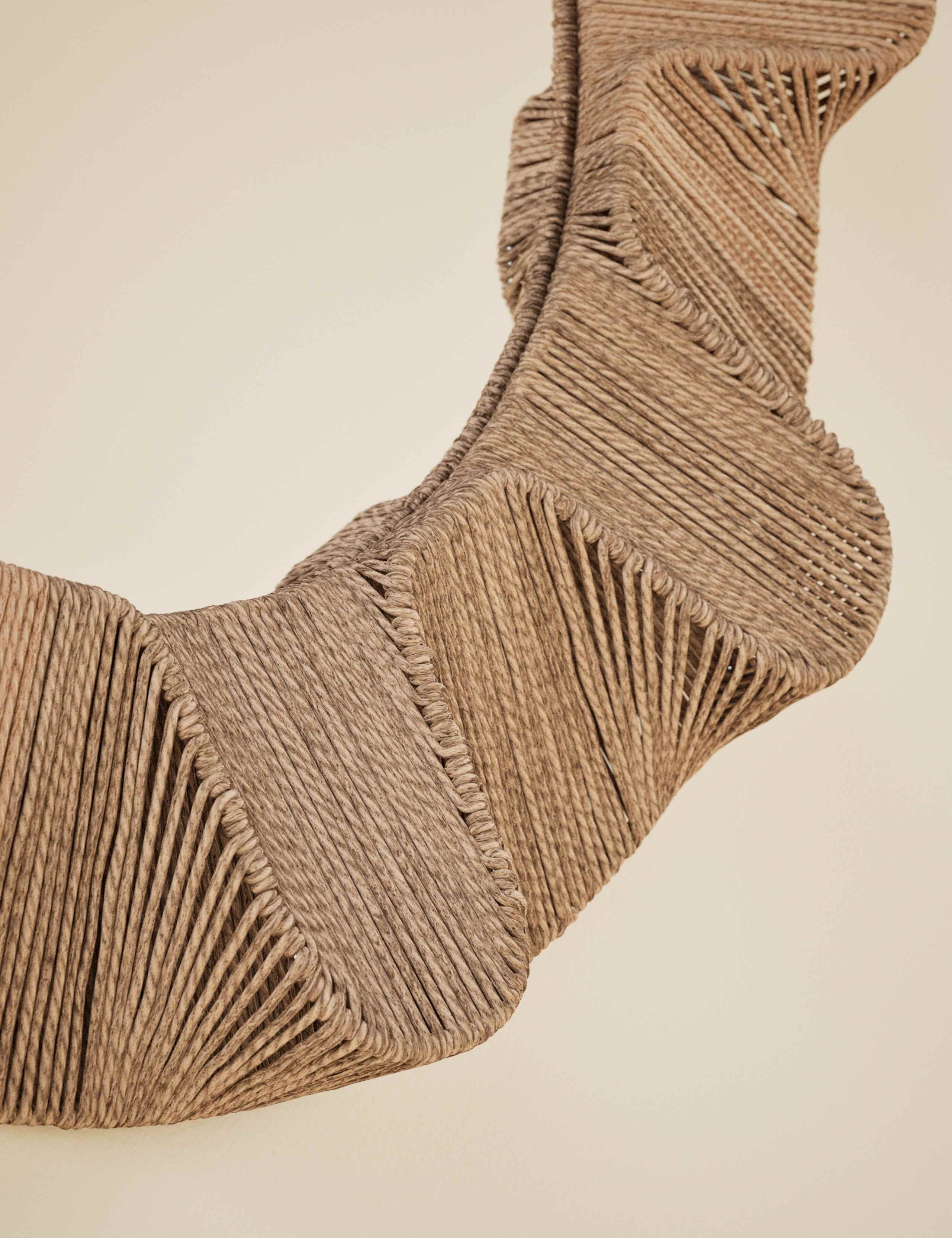 Jute String Round Mirror 5 of 6