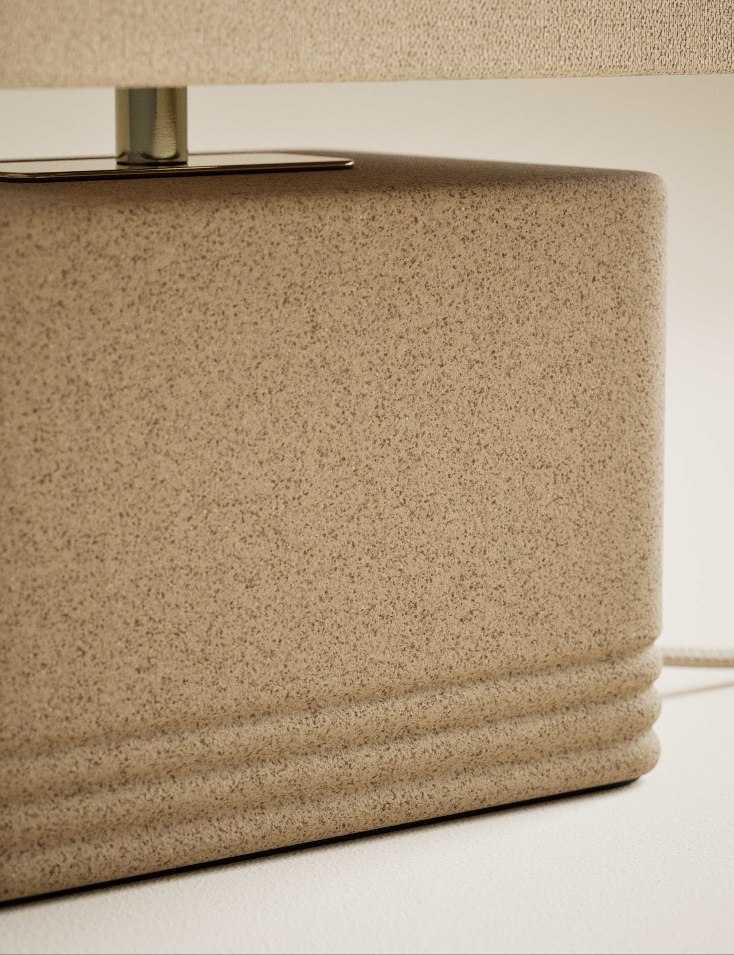 Stone Effect Table Lamp 4 of 5