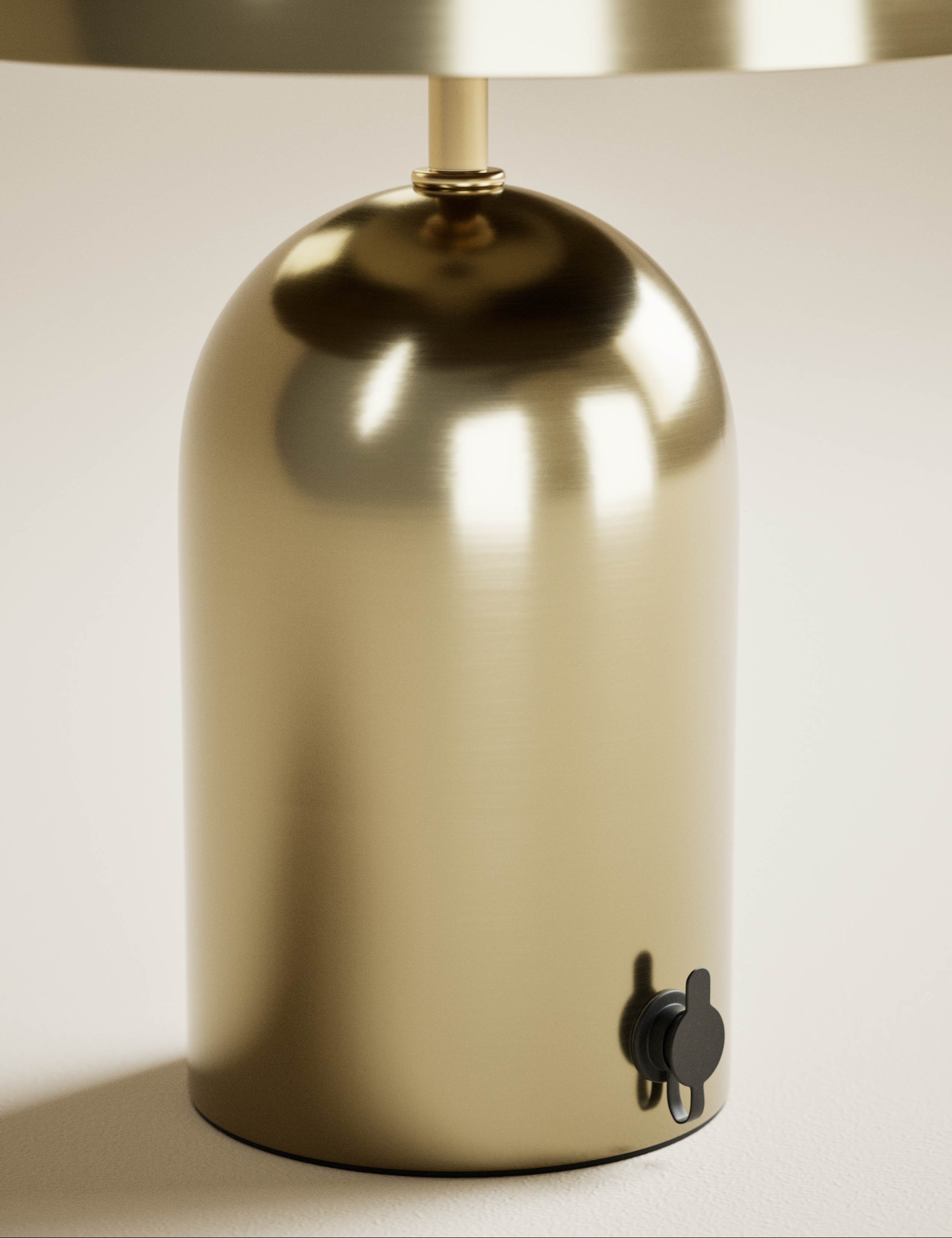 Colby Rechargeable Metal Table Lamp 4 of 5