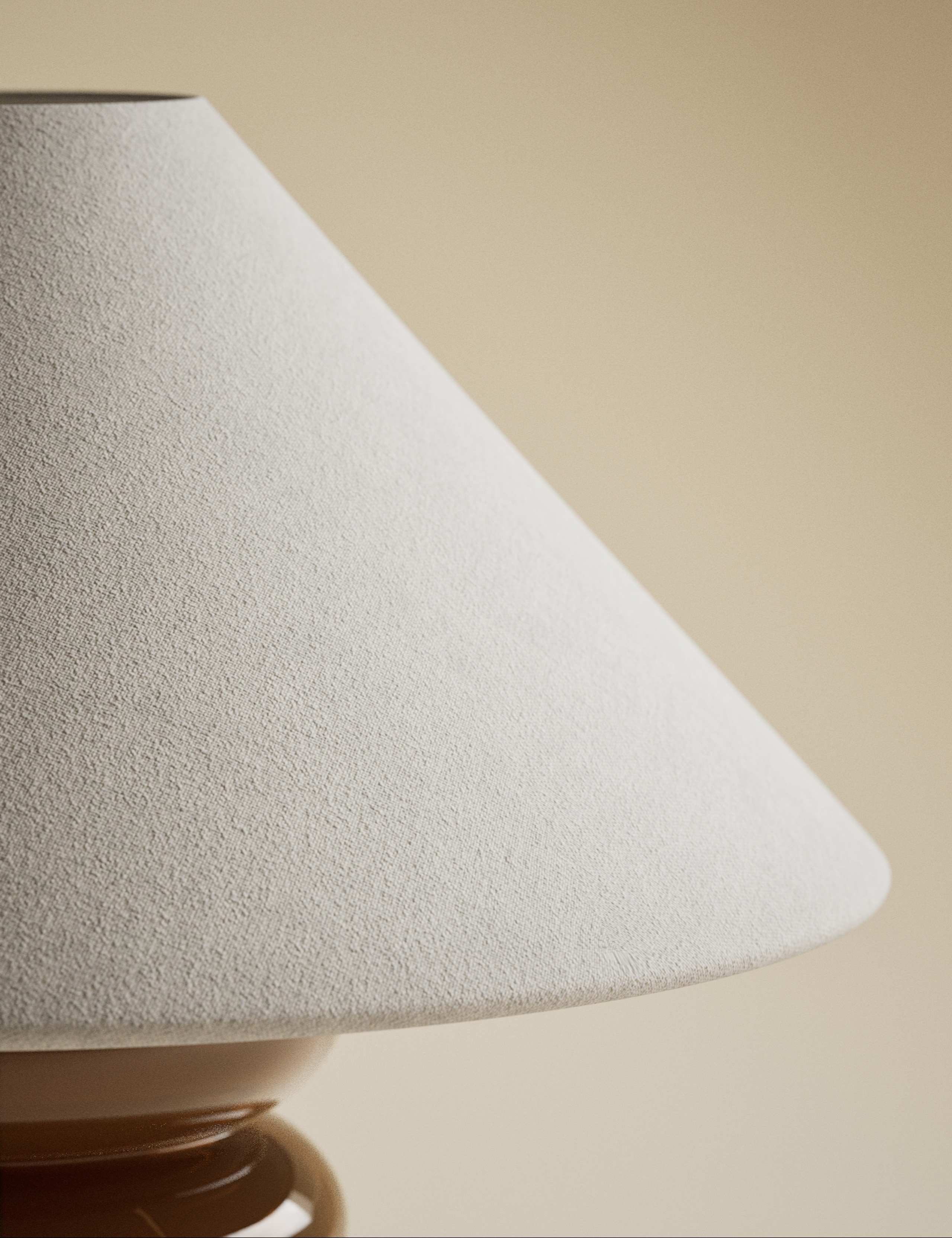 Glass Ribbed Table Lamp 6 of 6