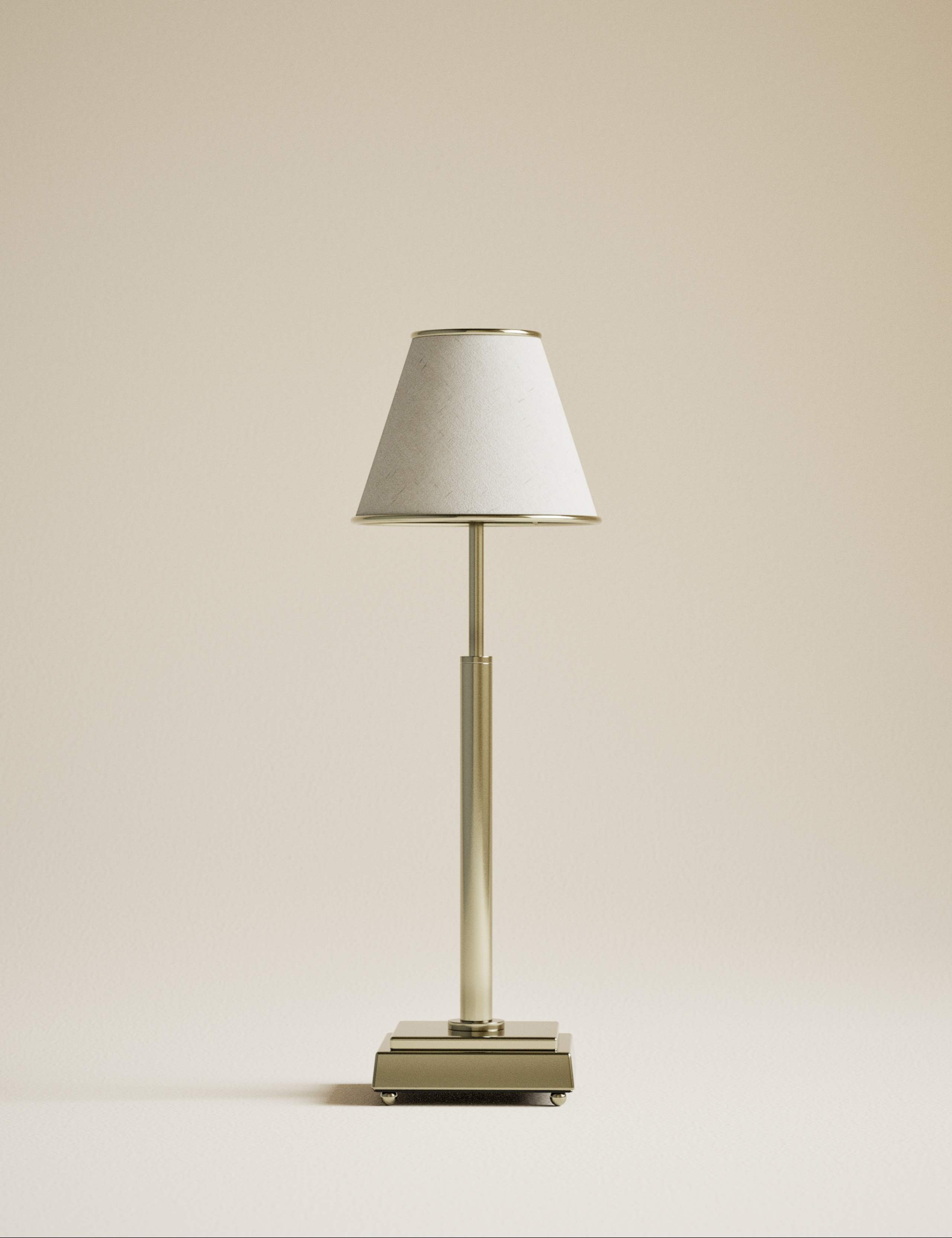 Rechargeable Brass Table Lamp 3 of 5