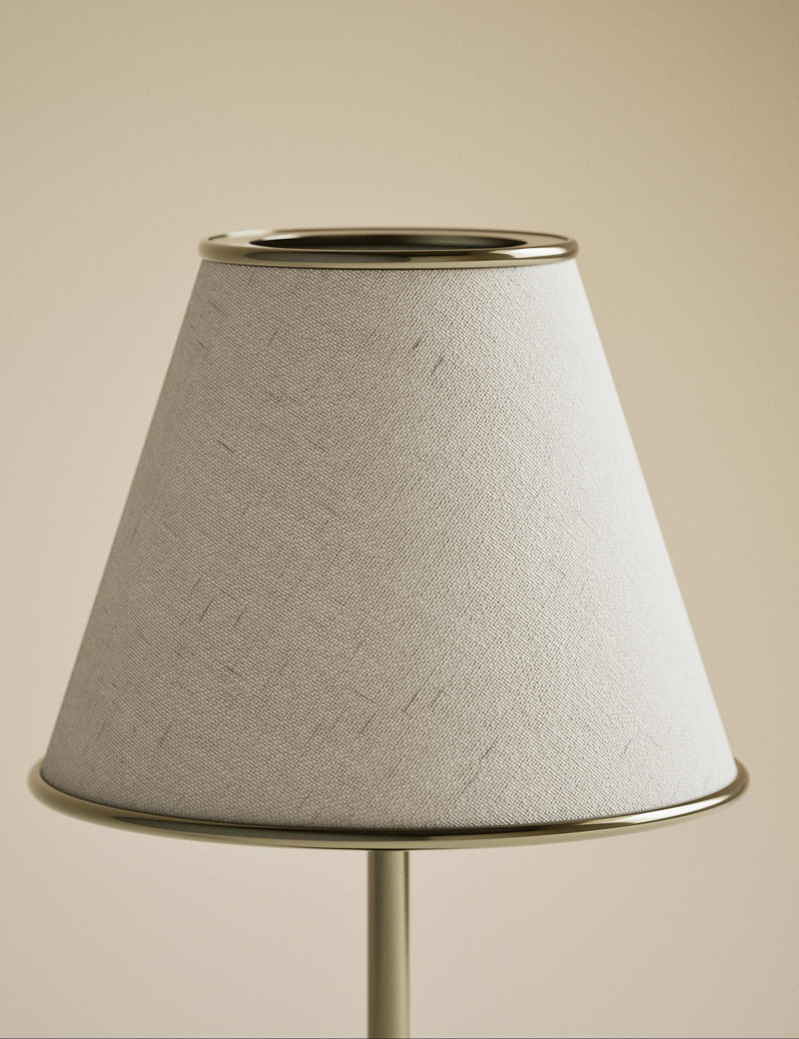 Rechargeable Brass Table Lamp 5 of 5