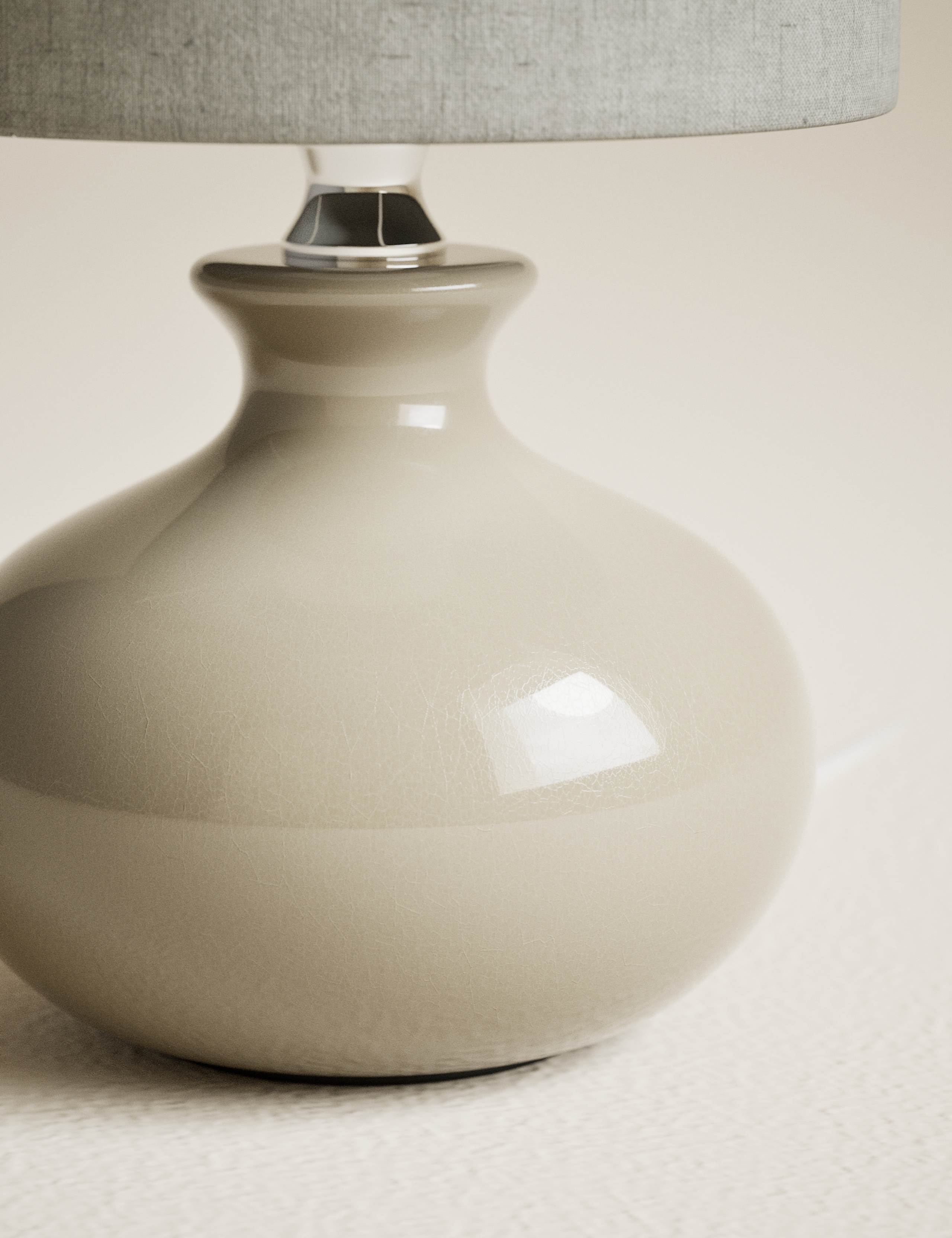 Set of 2 Ceramic Small Table Lamps 4 of 5