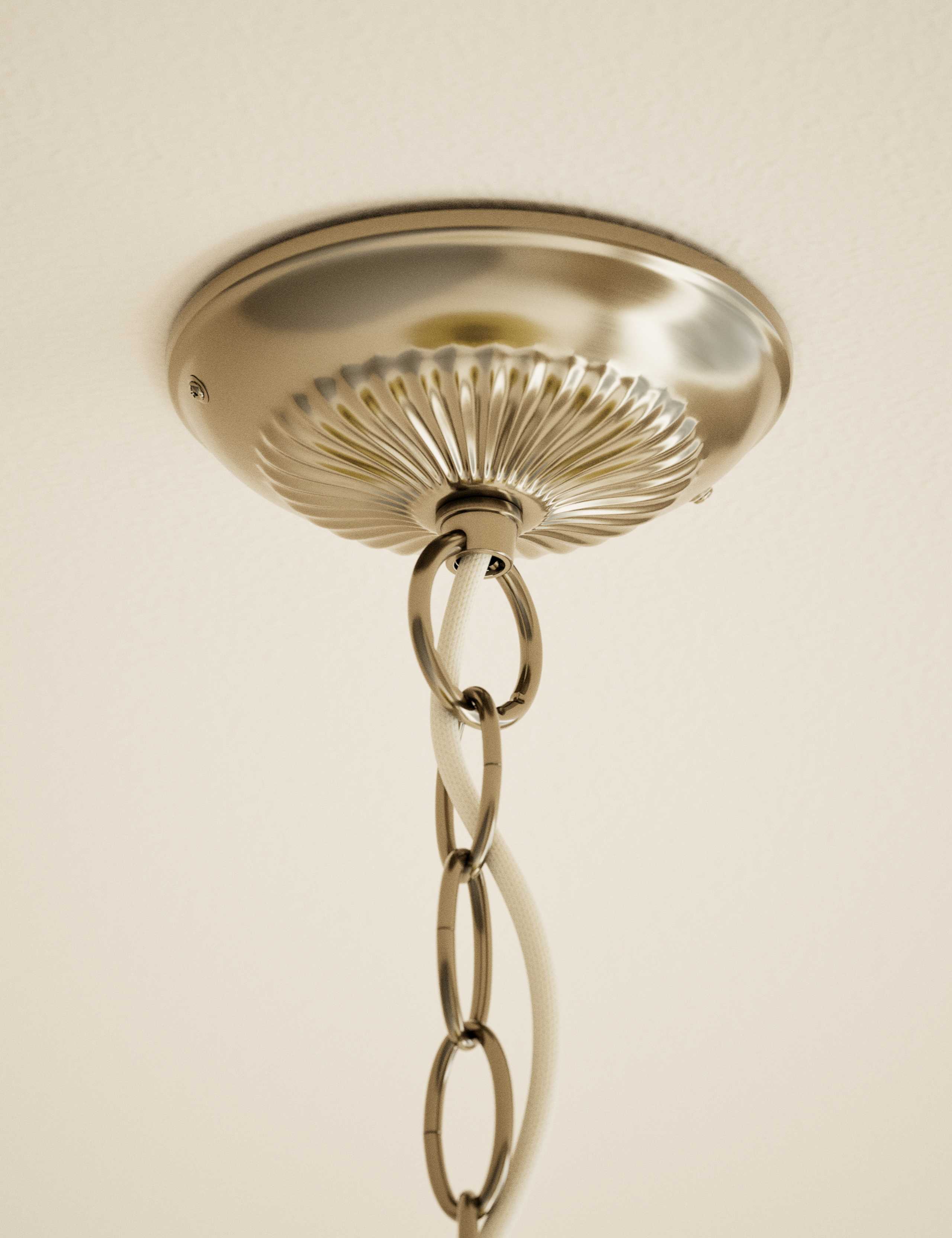 Ombre Glass Flower Pendant Light 4 of 5