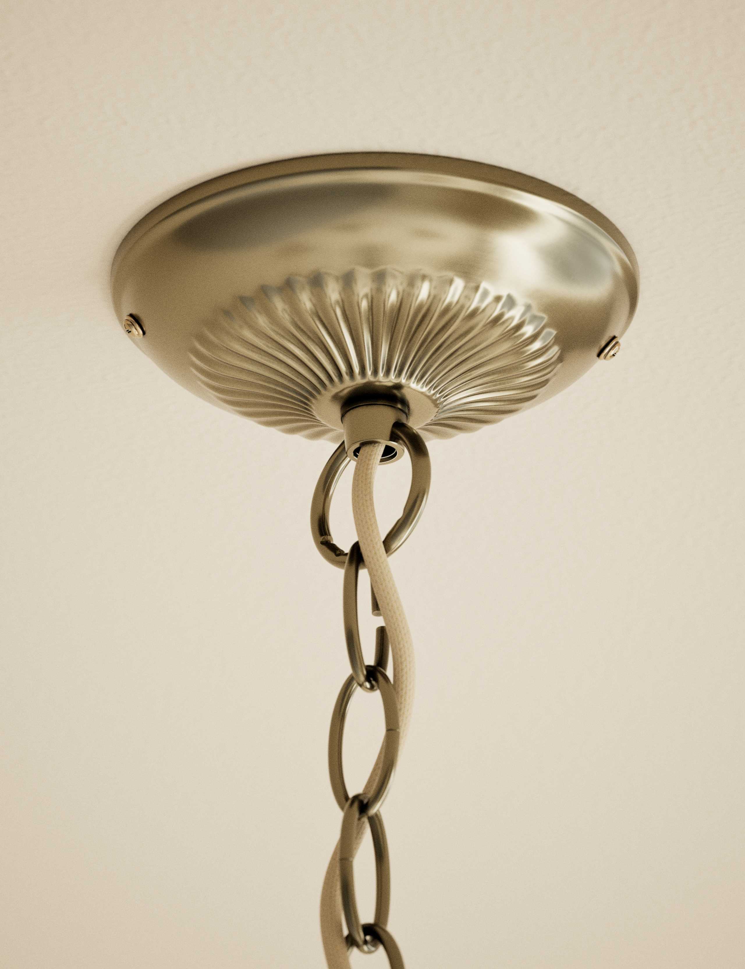 Ombré Glass Flower Multi-light Cluster 4 of 5