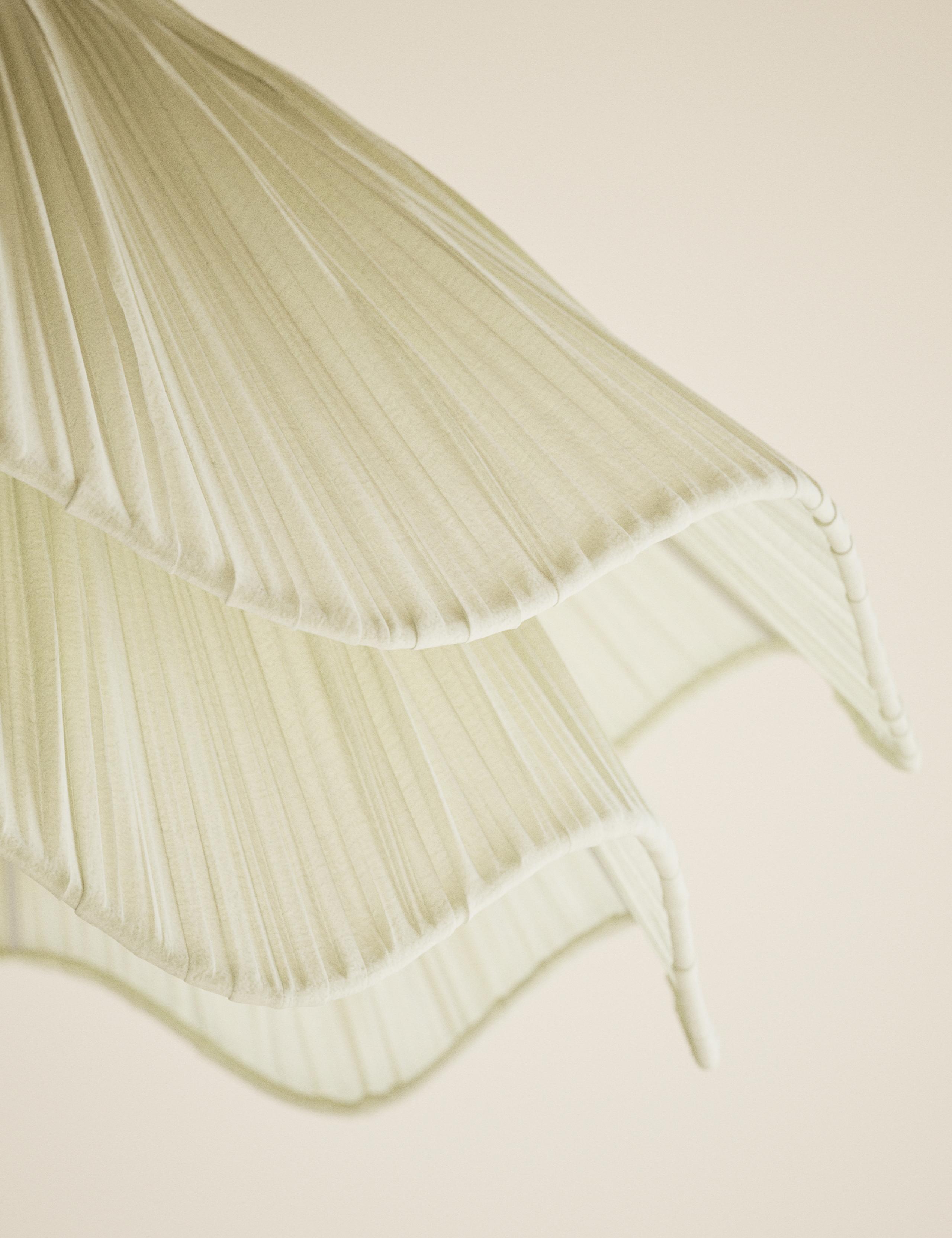 Double Layer Wave Pleated Easy Fit Shade 5 of 6