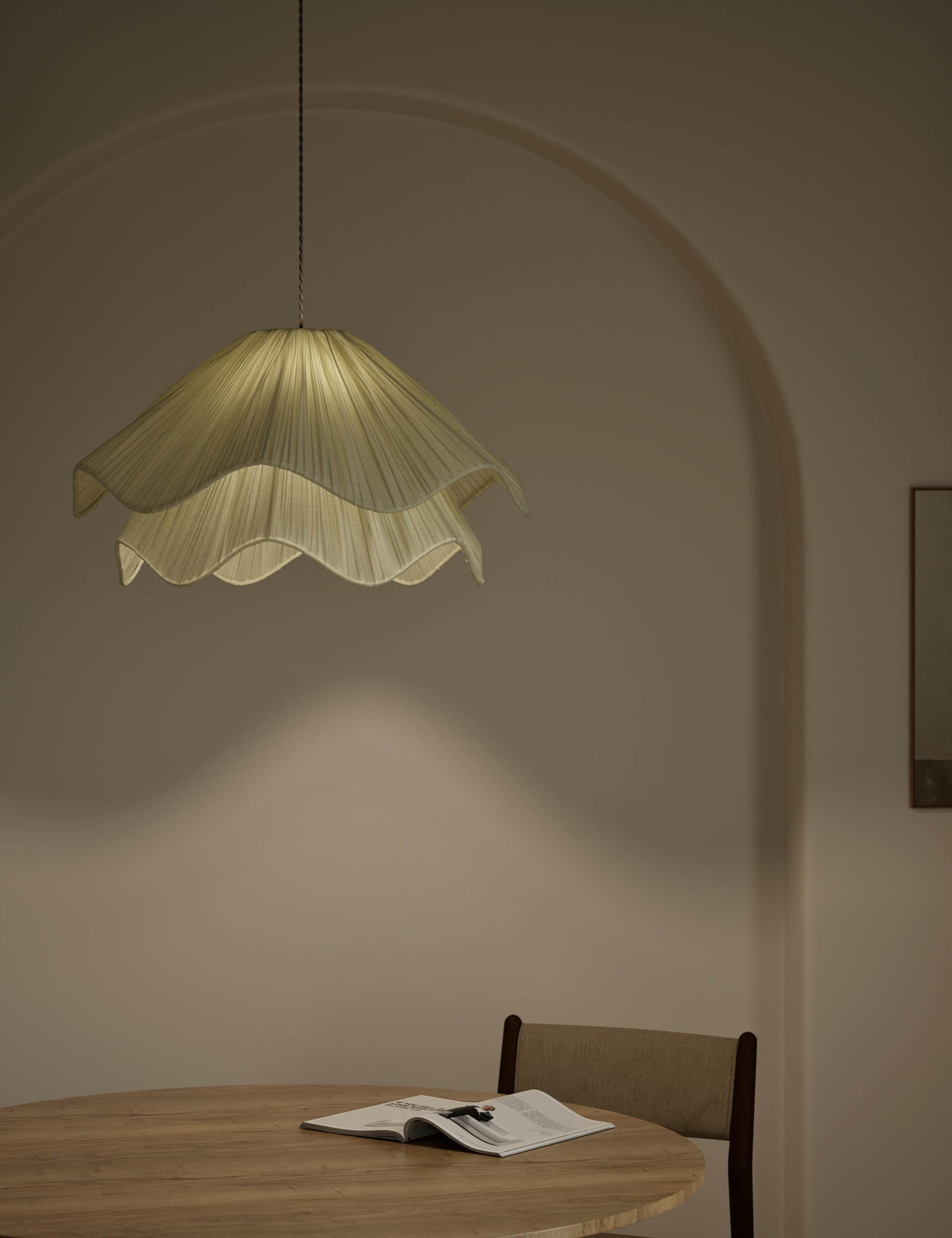 Double Layer Wave Pleated Easy Fit Shade 2 of 6