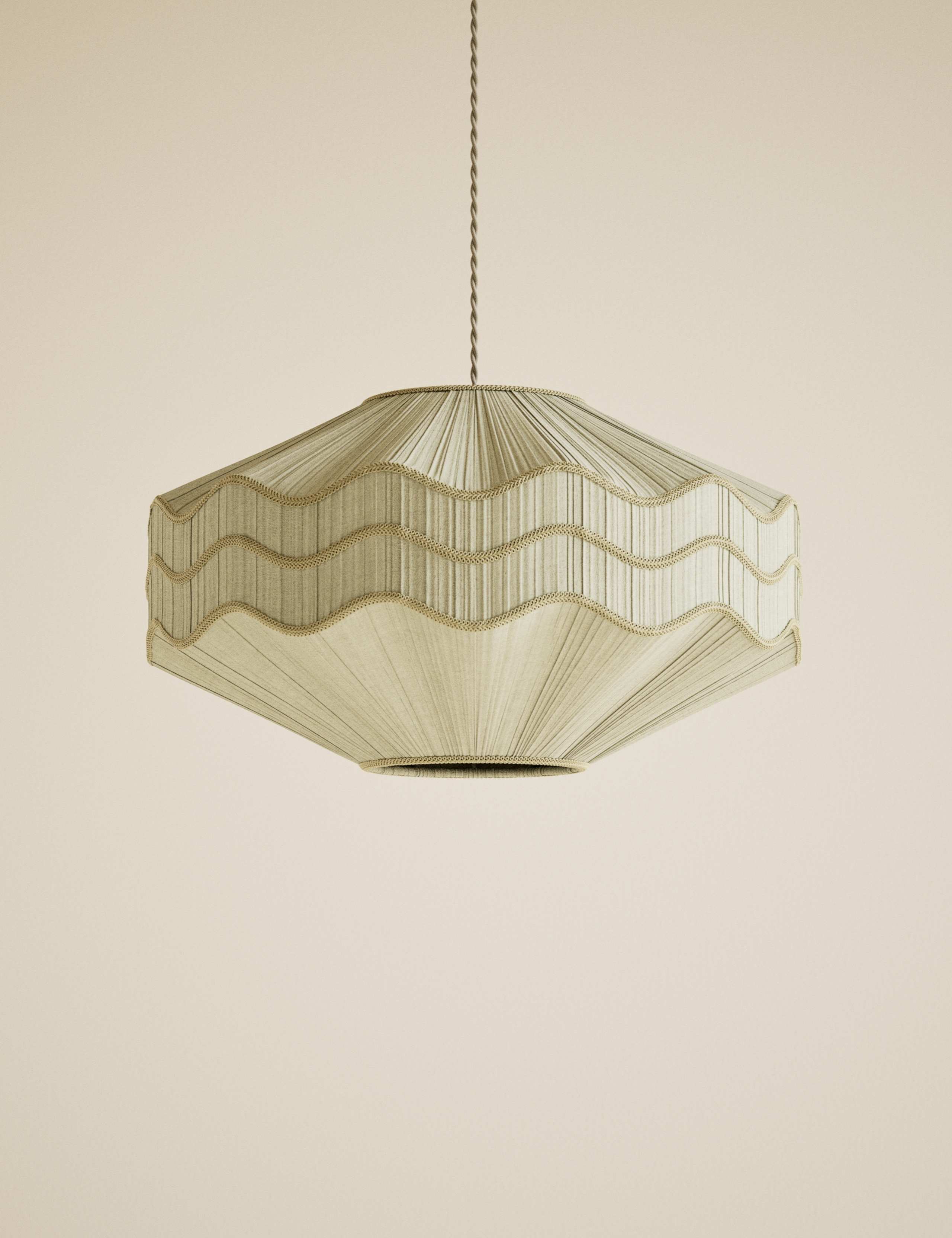 Pleated Wave Large Easy Fit Shade 3 of 5