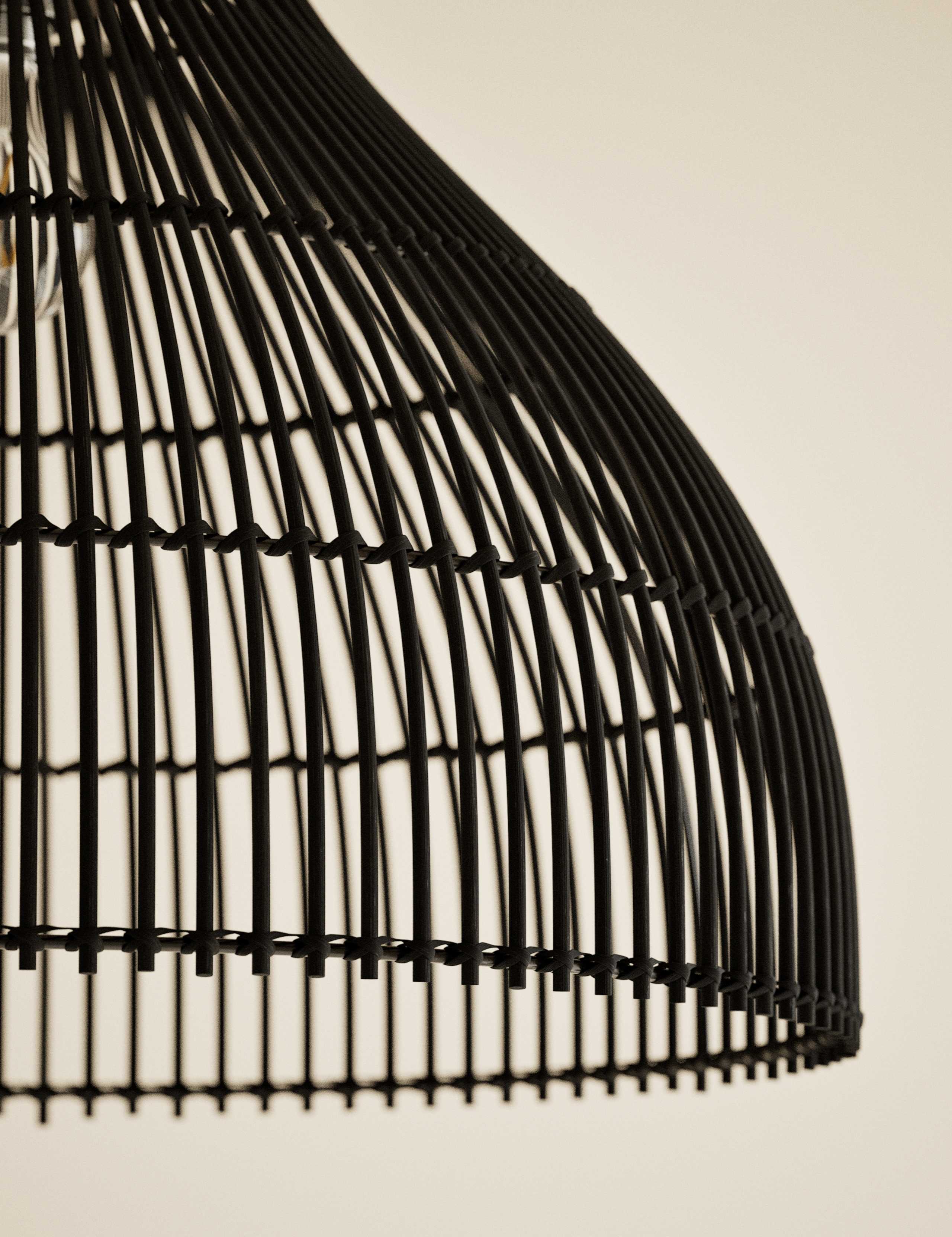 Rattan Bell Large Easy Fit Shade 3 of 4