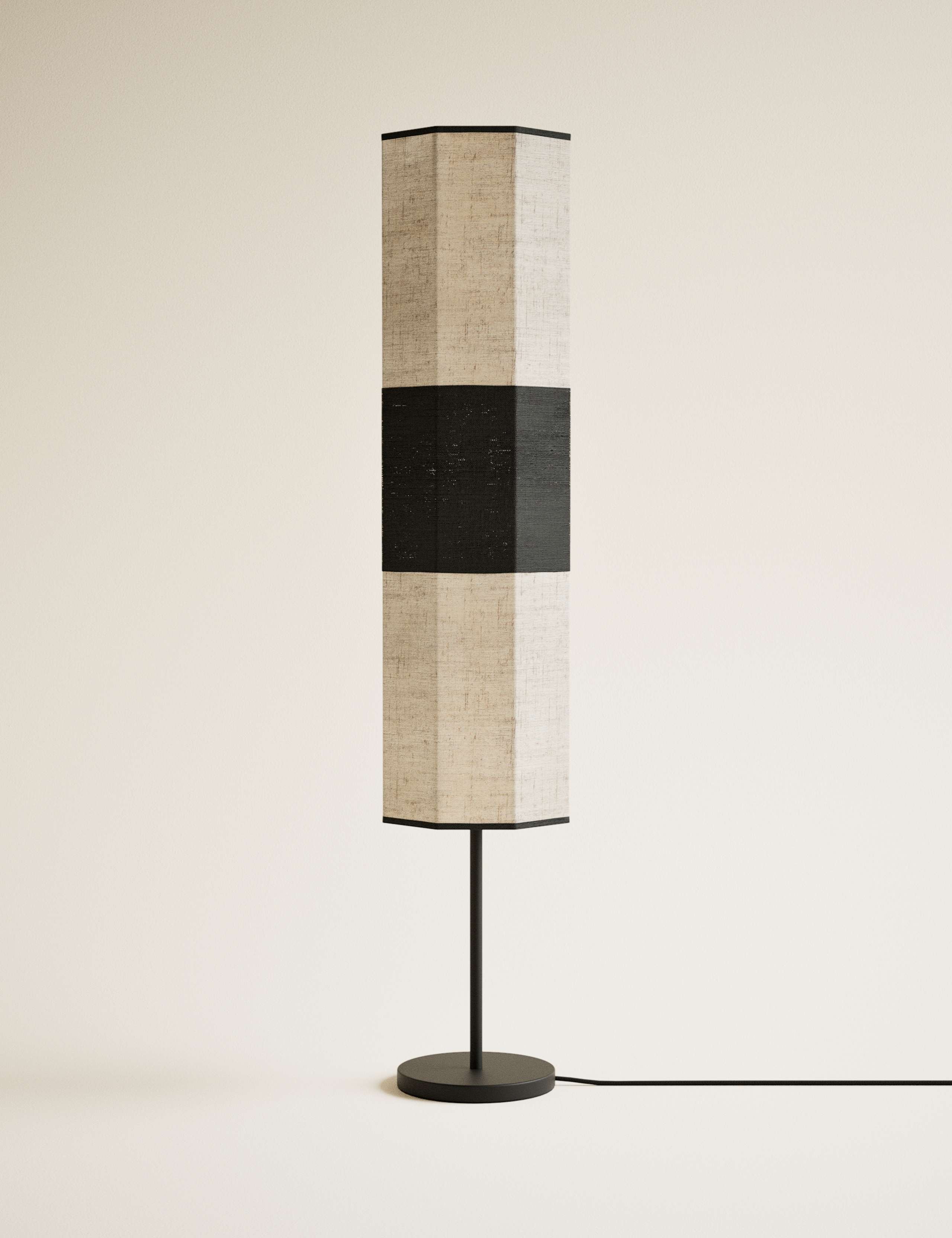 Kelly Hoppen Textured Floor Lamp 2 of 4