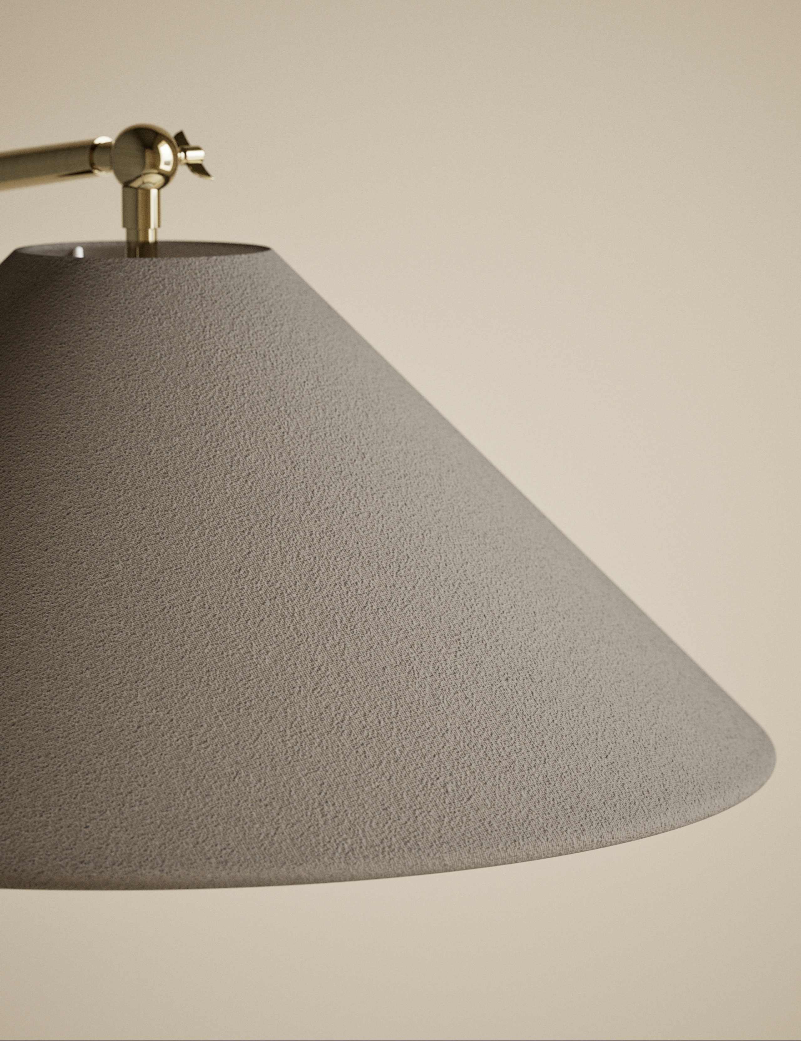 Ribbed Arc Floor Lamp 3 of 3