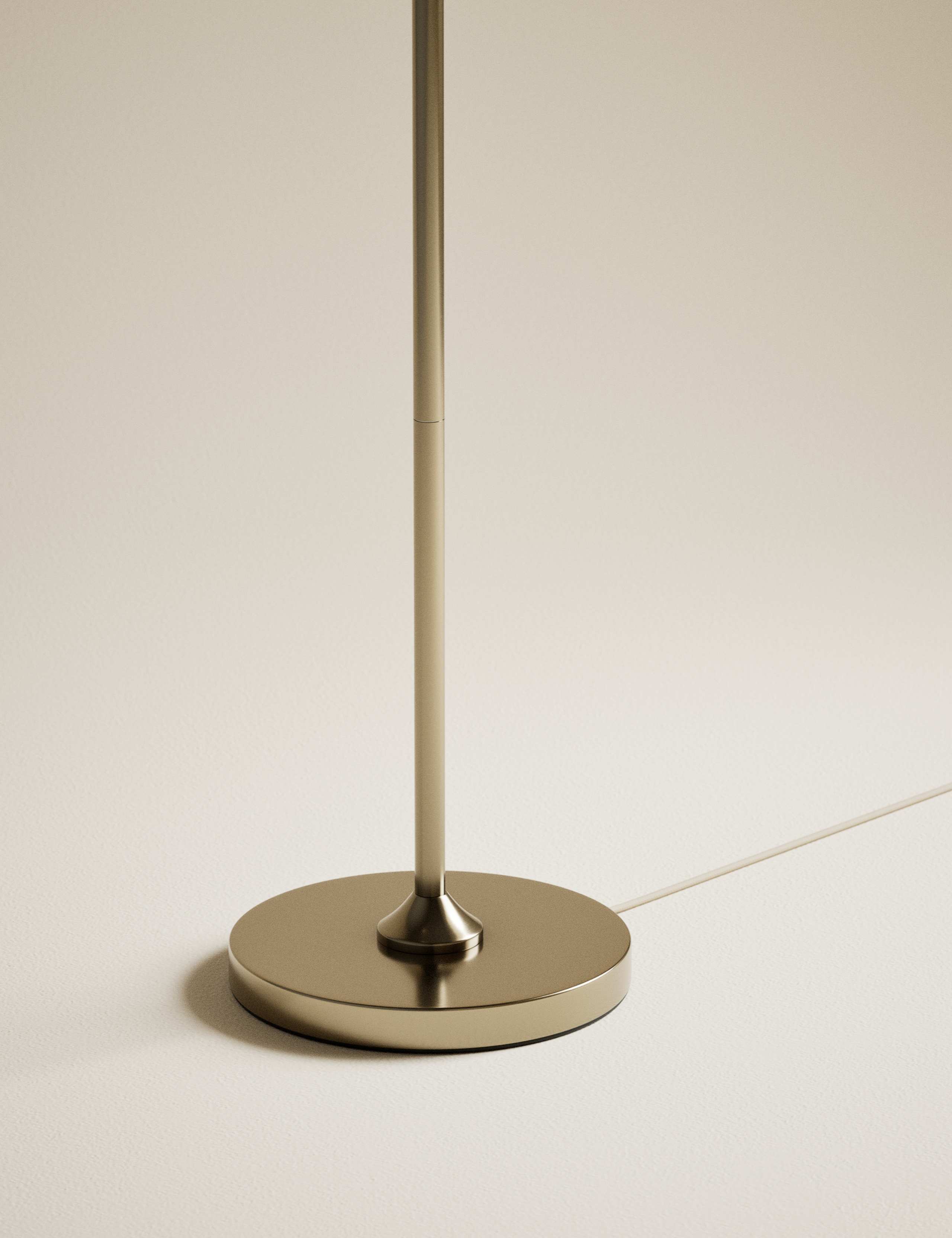 Brass Hat Adjustable Floor Lamp 4 of 5