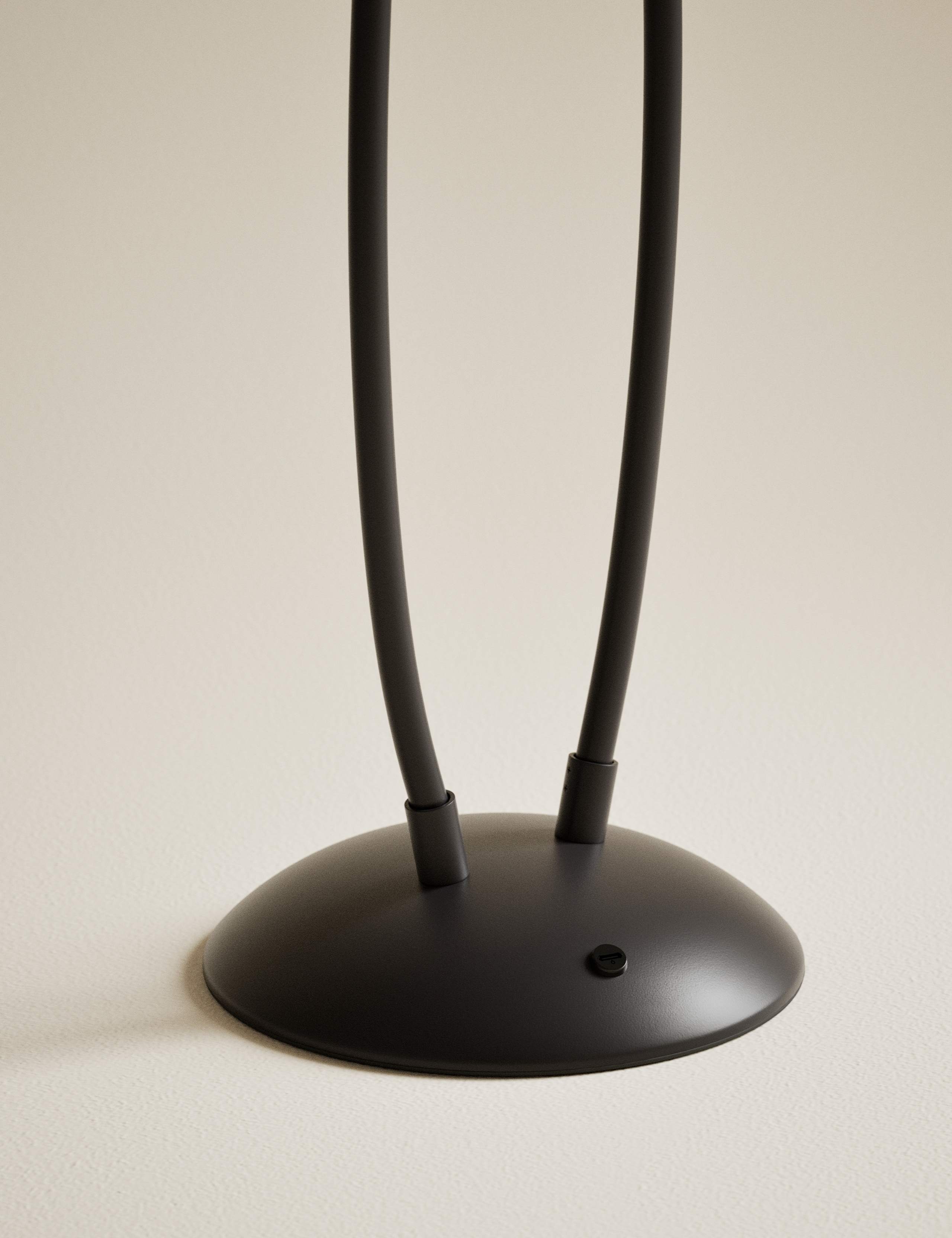 Rechargeable Curved Double Floor Lamp 4 of 5