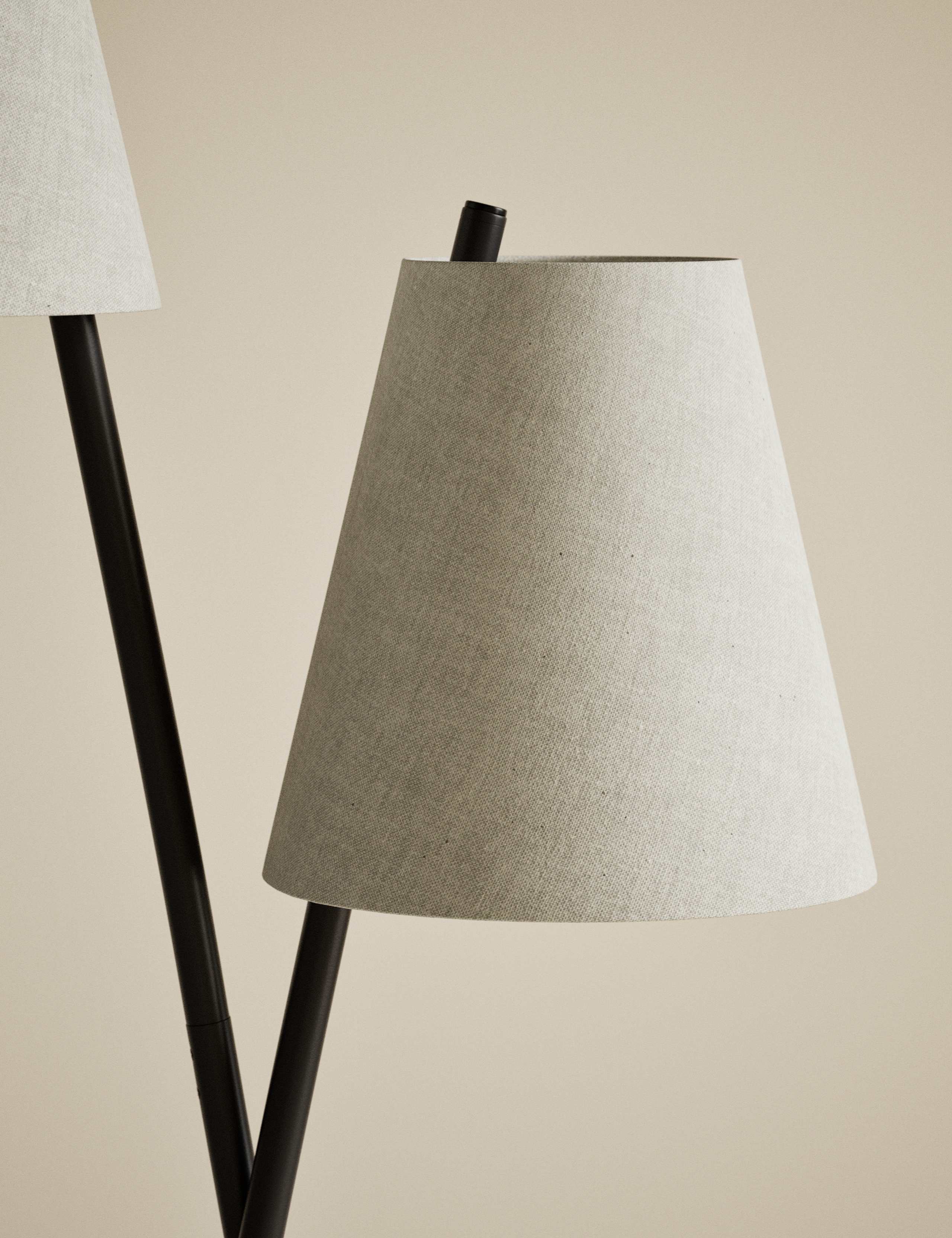 Rechargeable Curved Double Floor Lamp 5 of 5