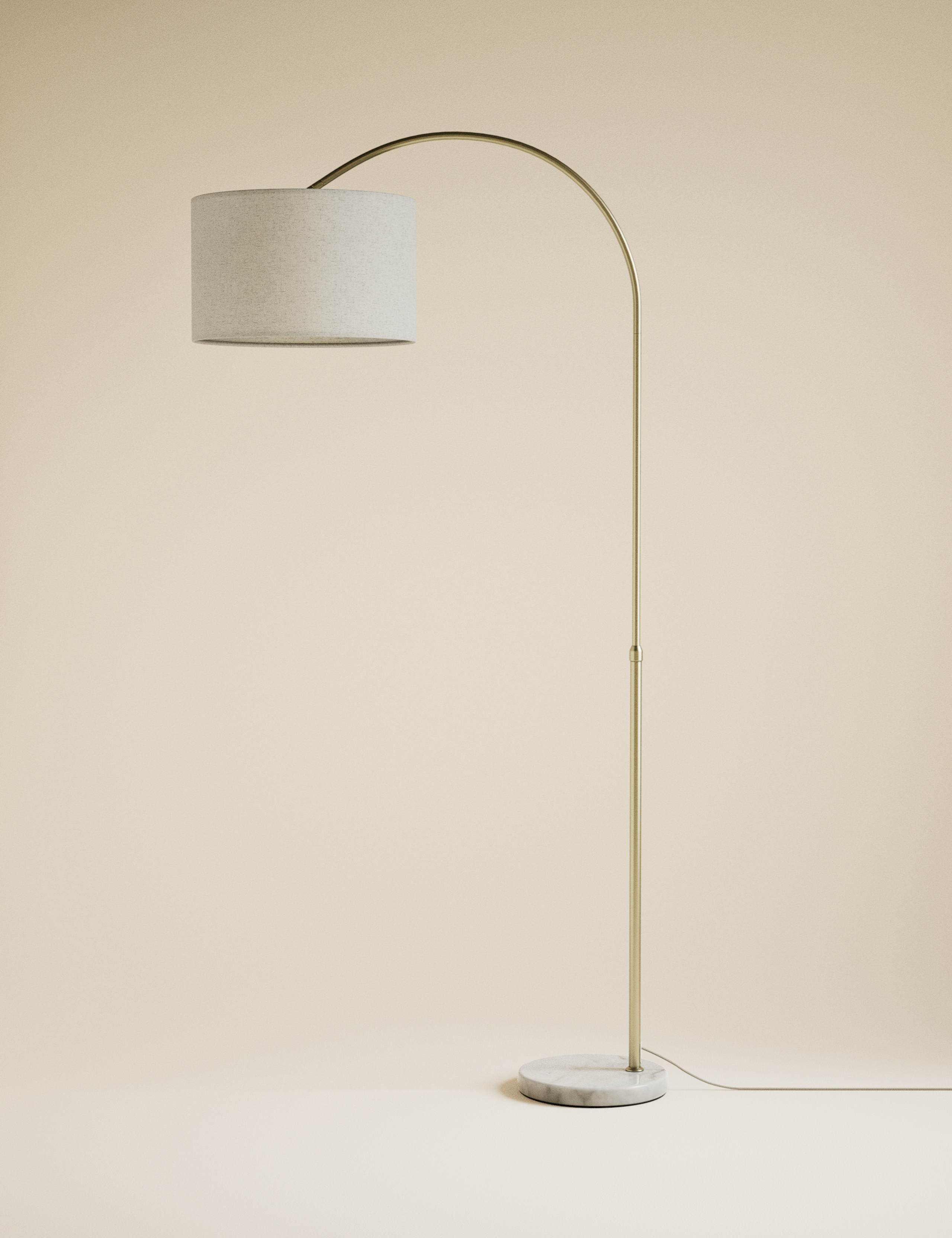 Overreach Marble Base Floor Lamp 3 of 5