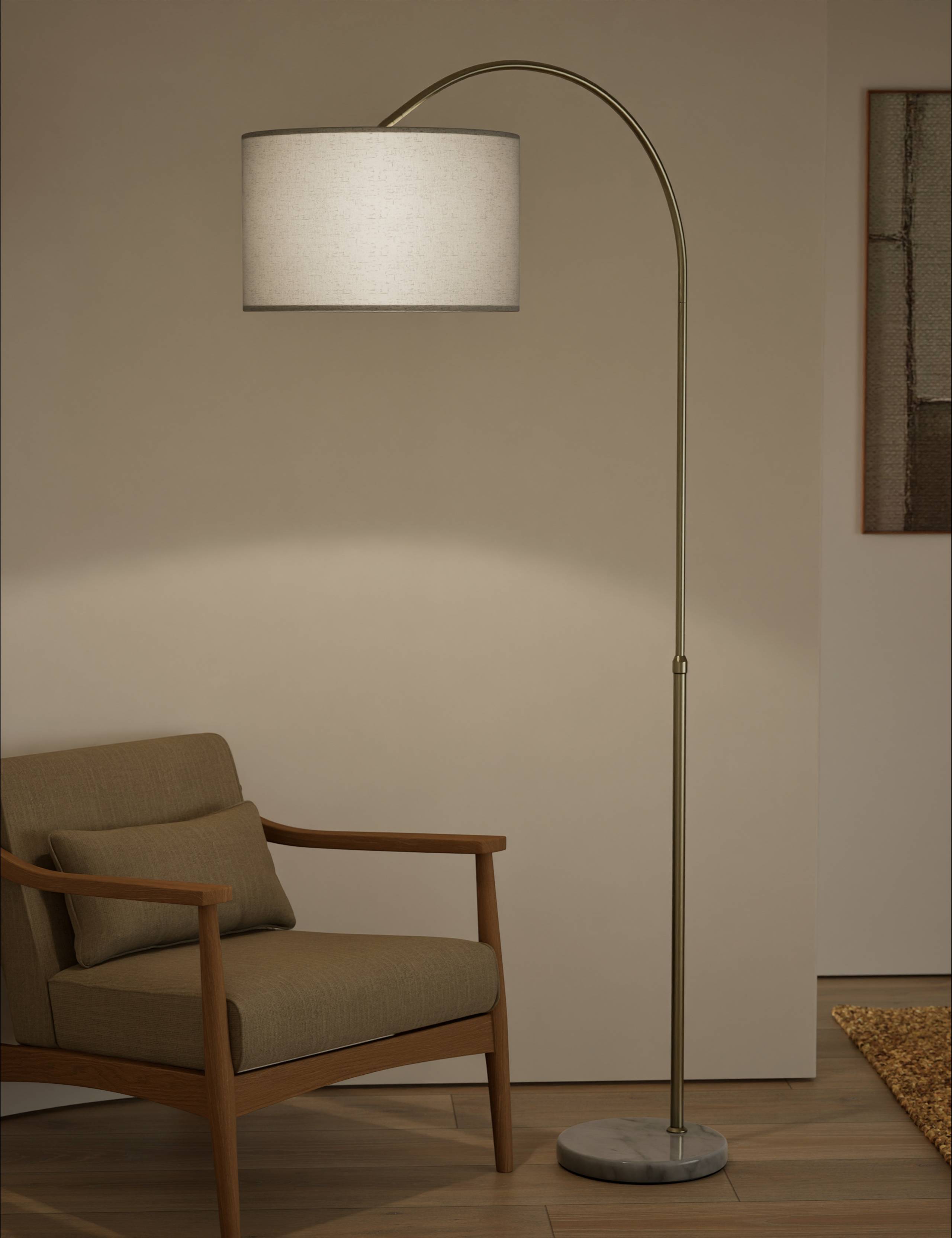 Overreach Marble Base Floor Lamp 2 of 5