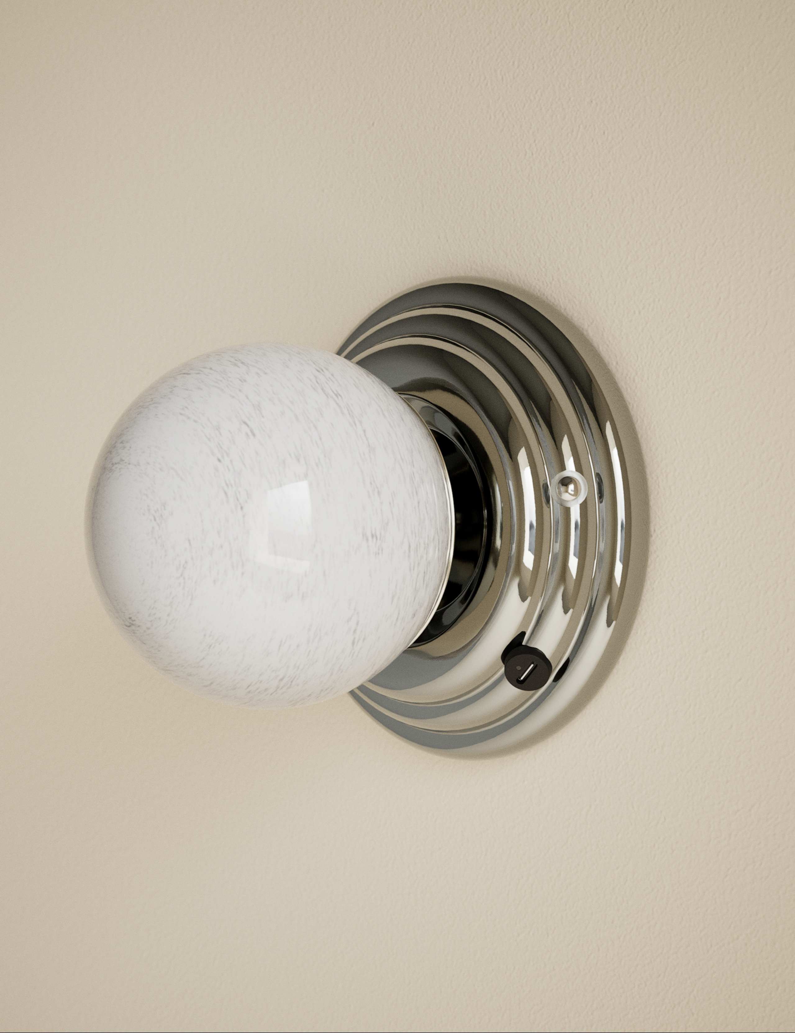 Rechargeable Ribbed Wall Light 1 of 5