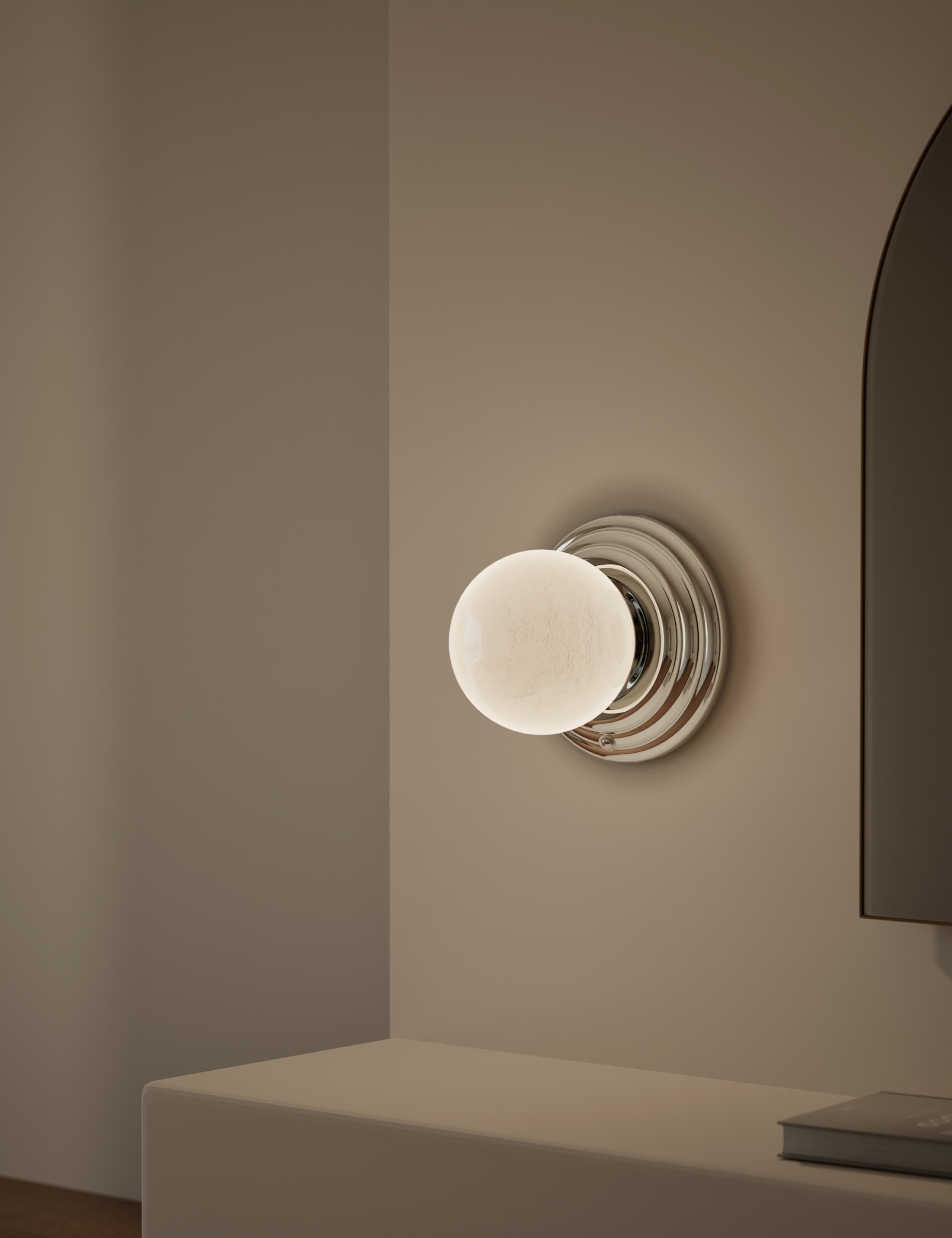 Rechargeable Ribbed Wall Light 2 of 5