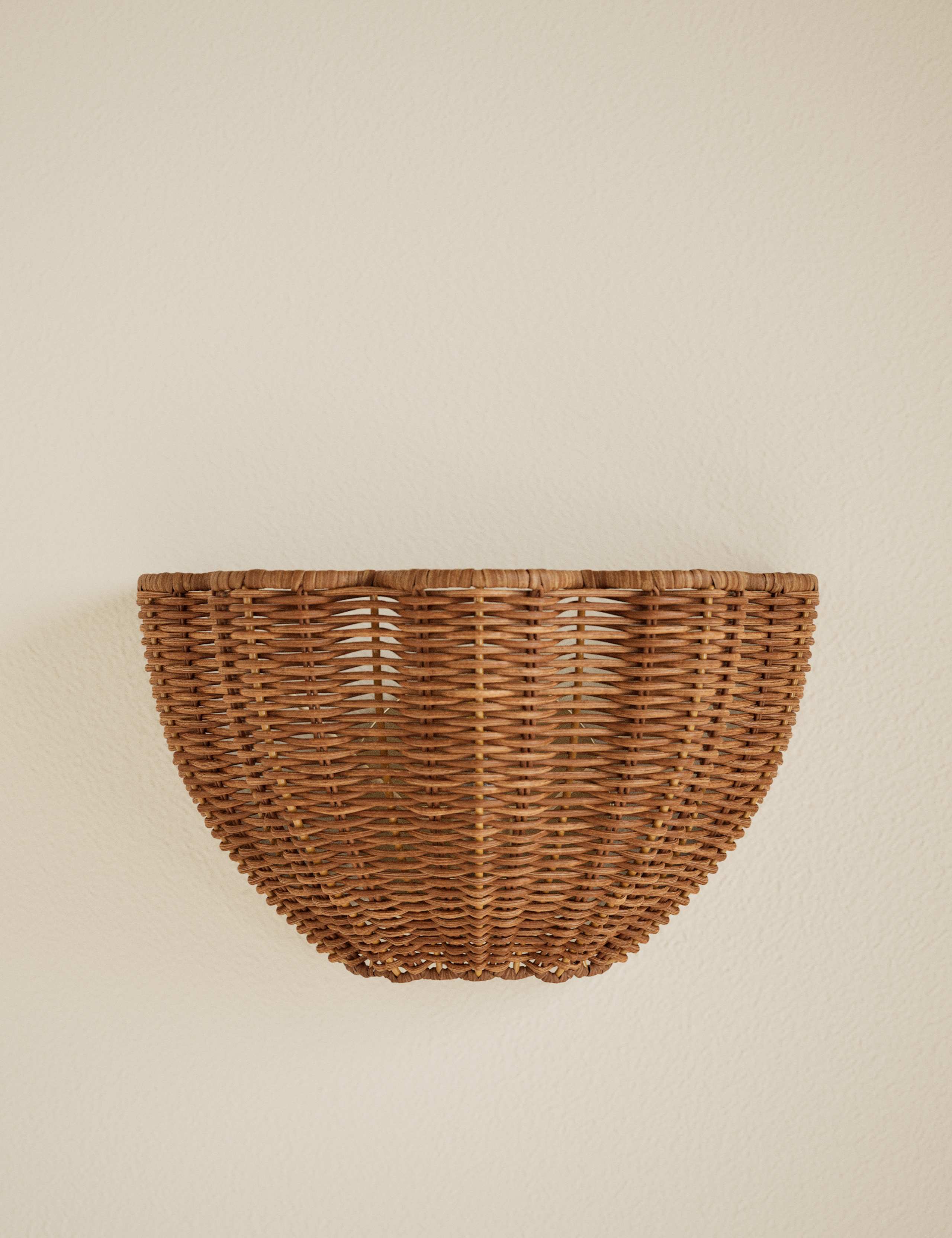 Wicker Wall Light 4 of 6