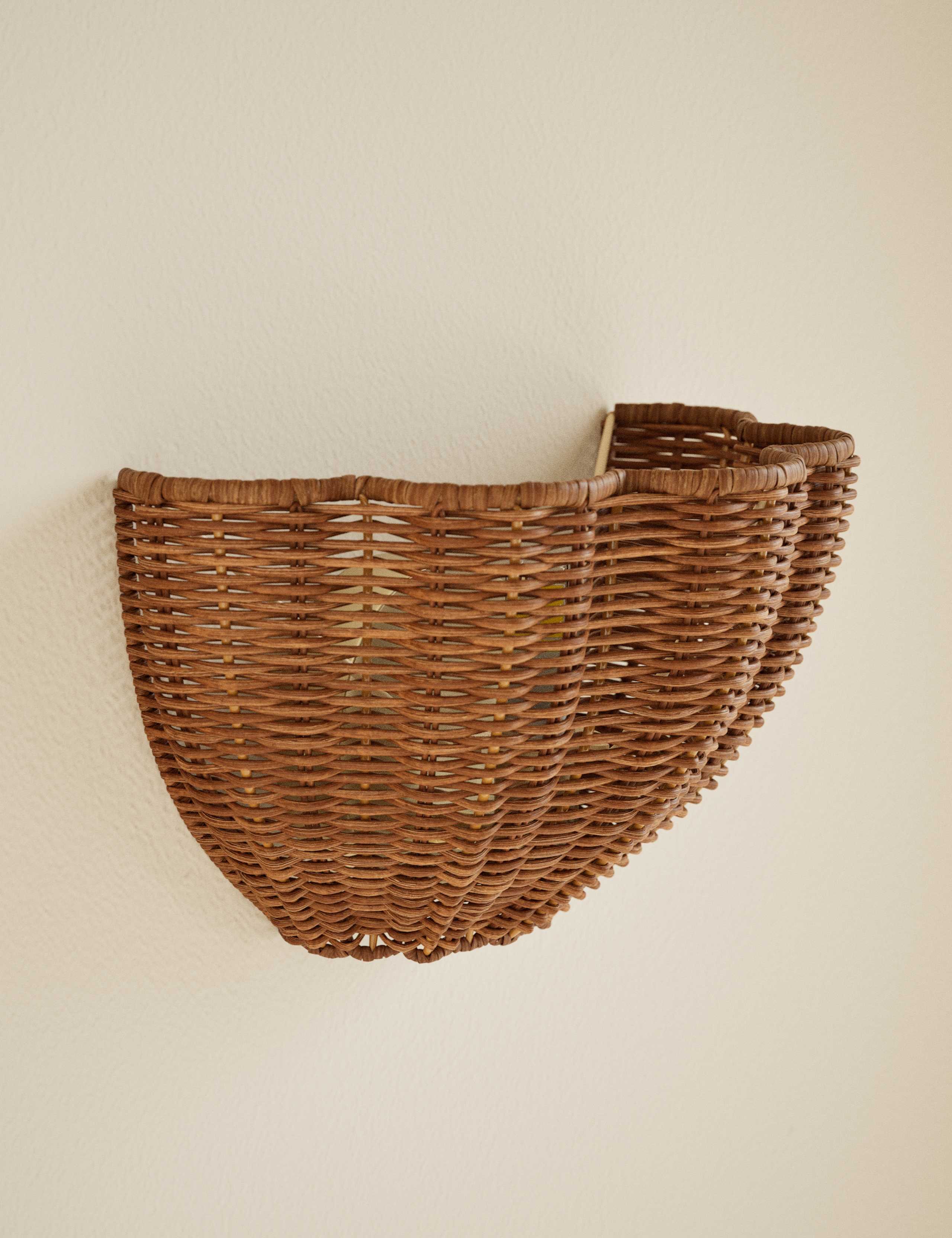 Wicker Wall Light 5 of 6