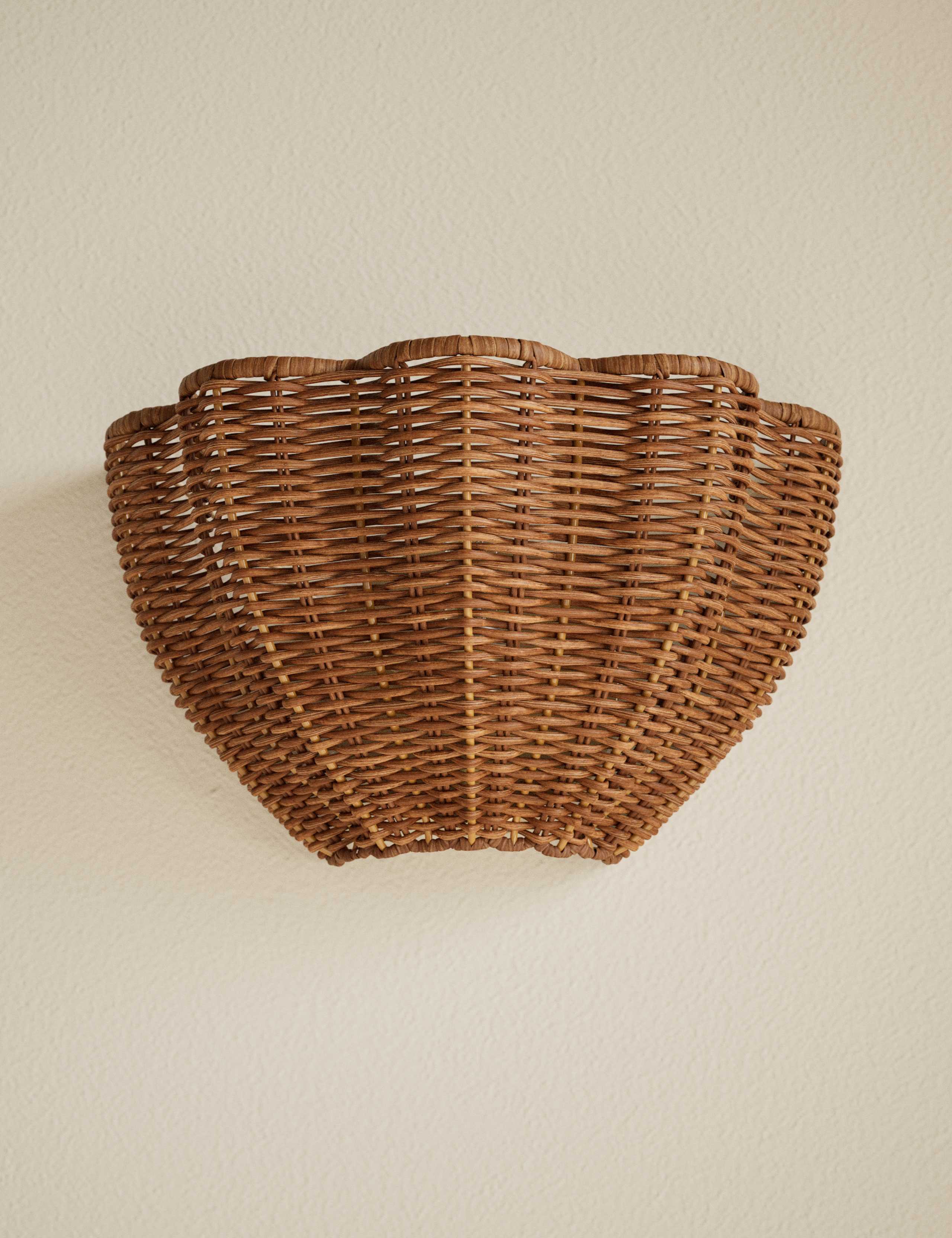 Wicker Wall Light 6 of 6