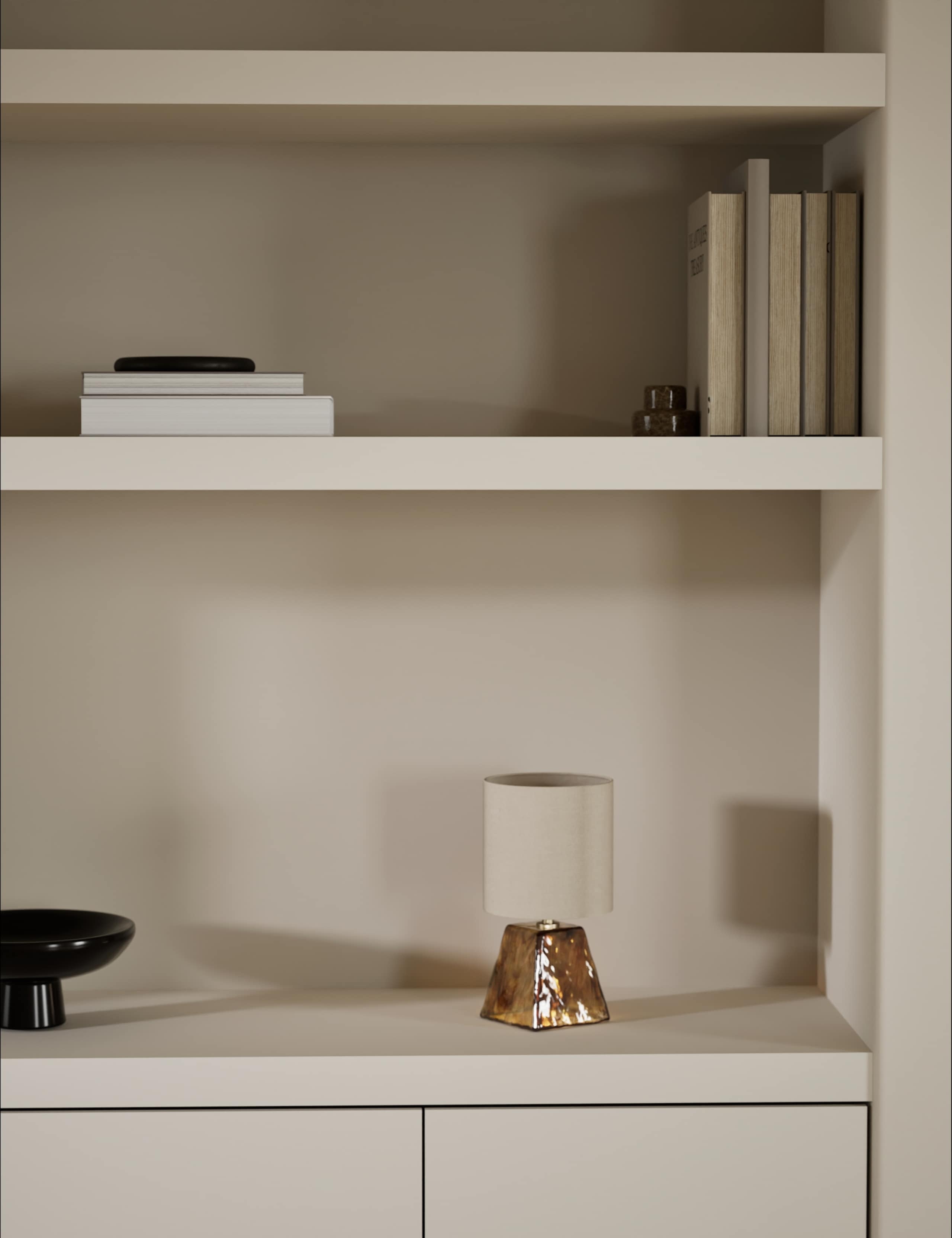 Glass Small Table Lamp 1 of 7