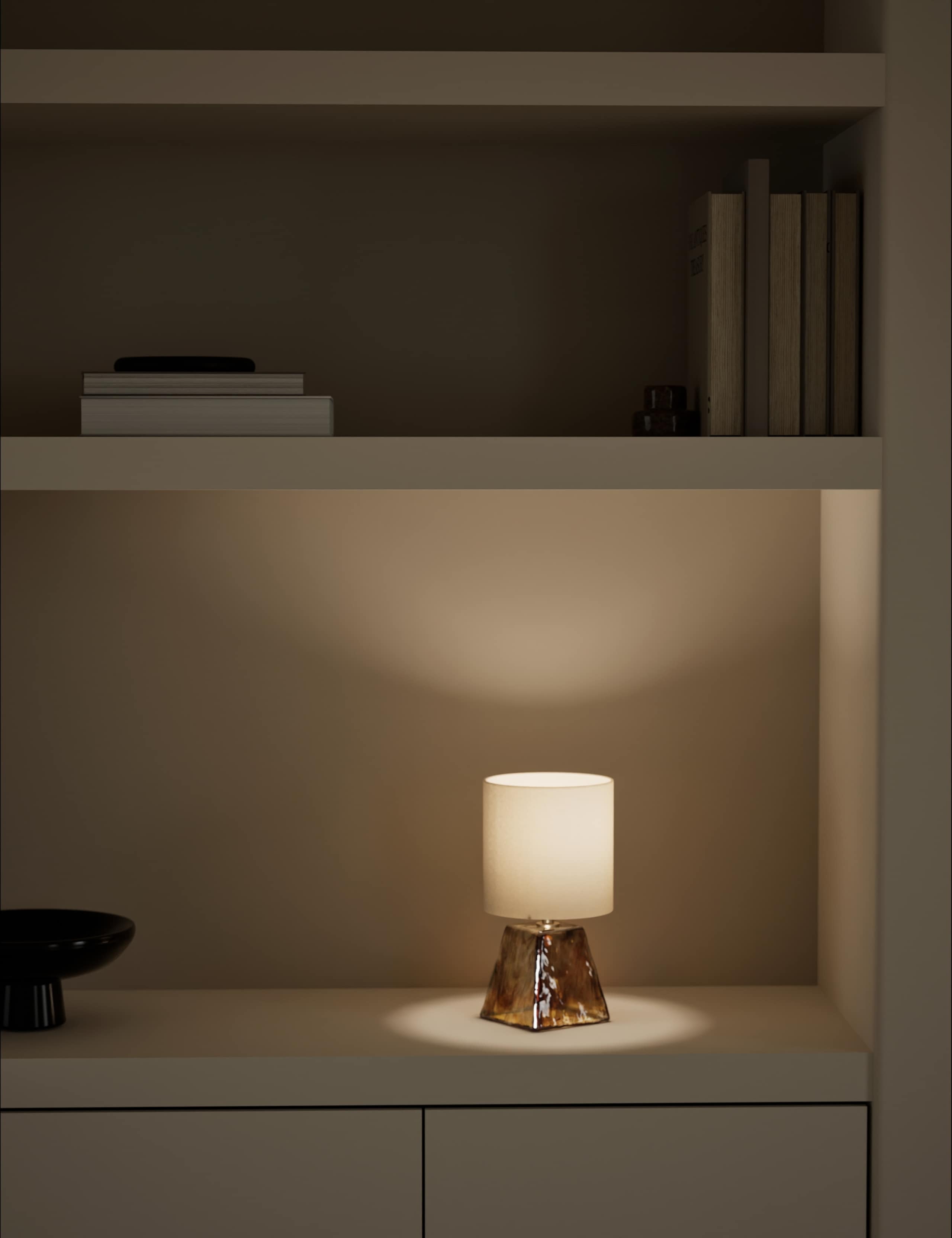 Glass Small Table Lamp 2 of 7