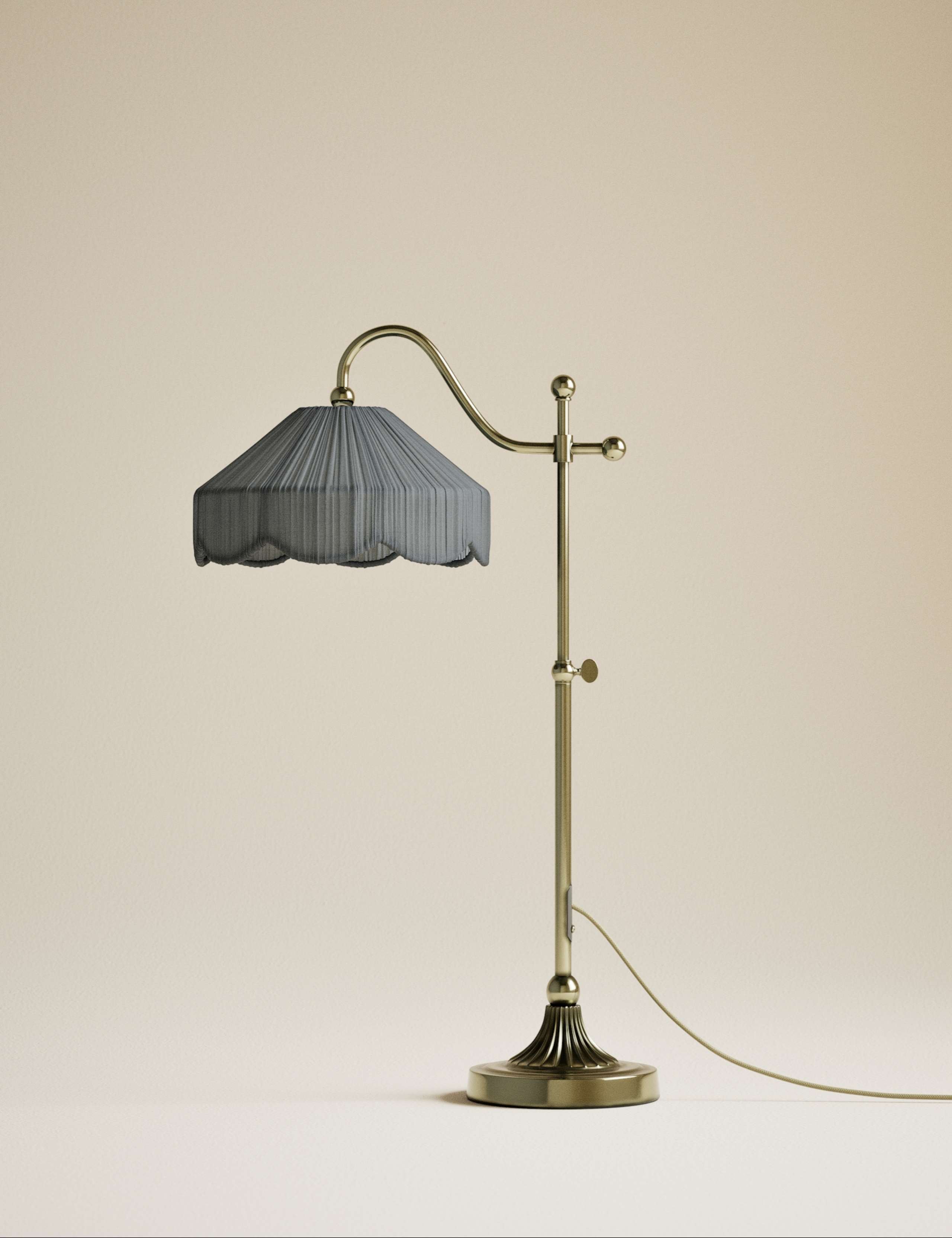Pleated Table Lamp 2 of 4