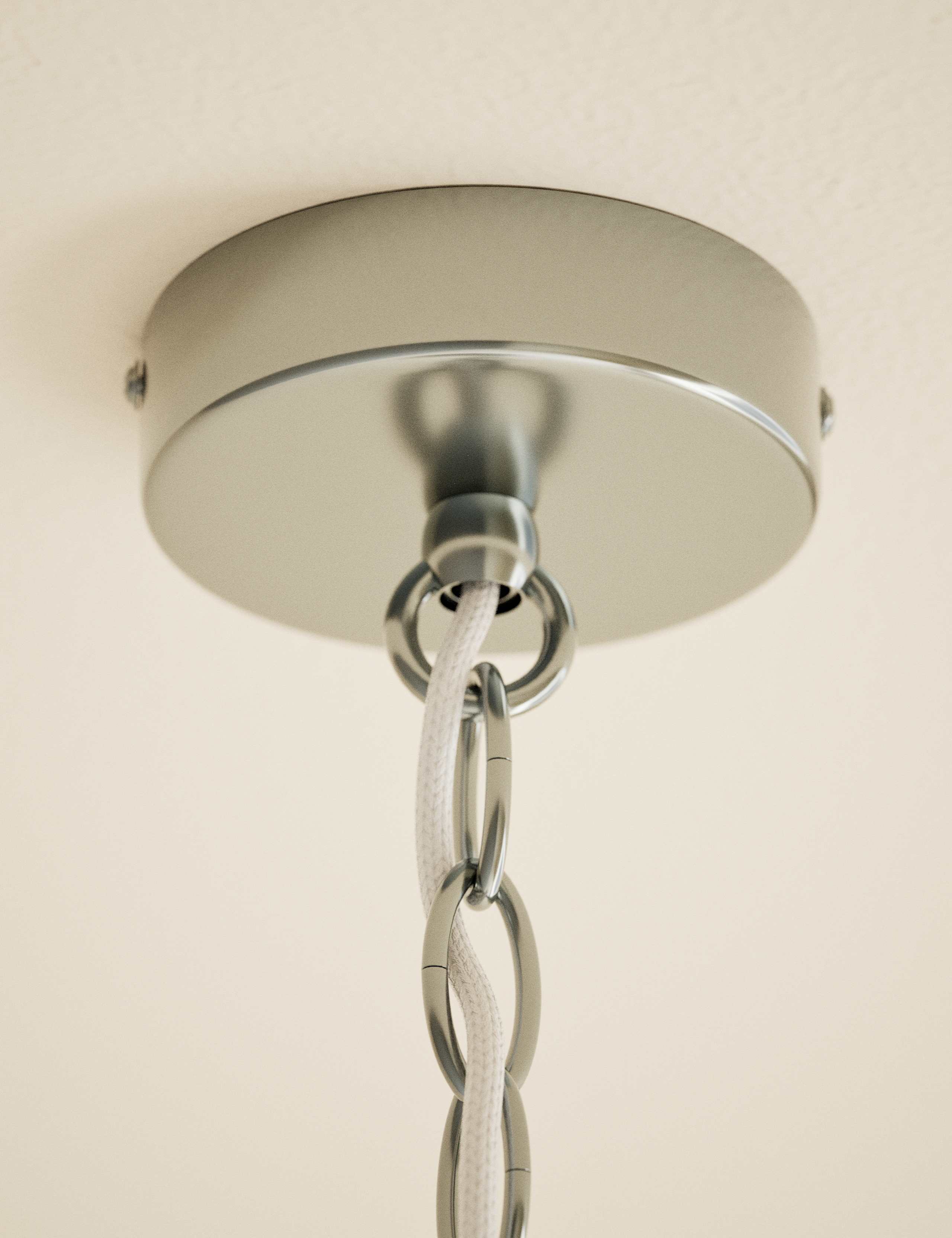 Ceramic Mottled Cone Pendant Light 4 of 5