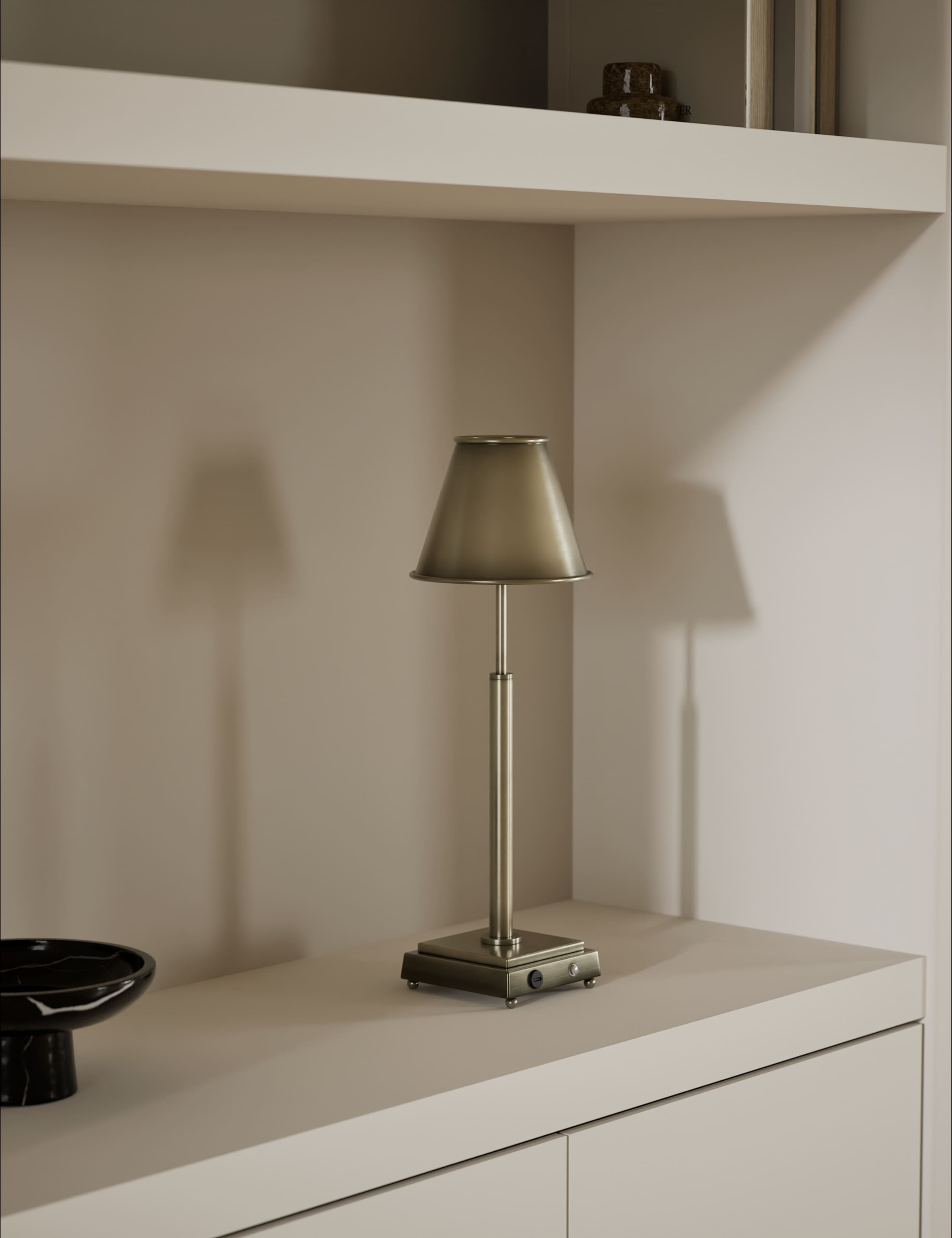 Rechargeable Metal Table Lamp 1 of 5