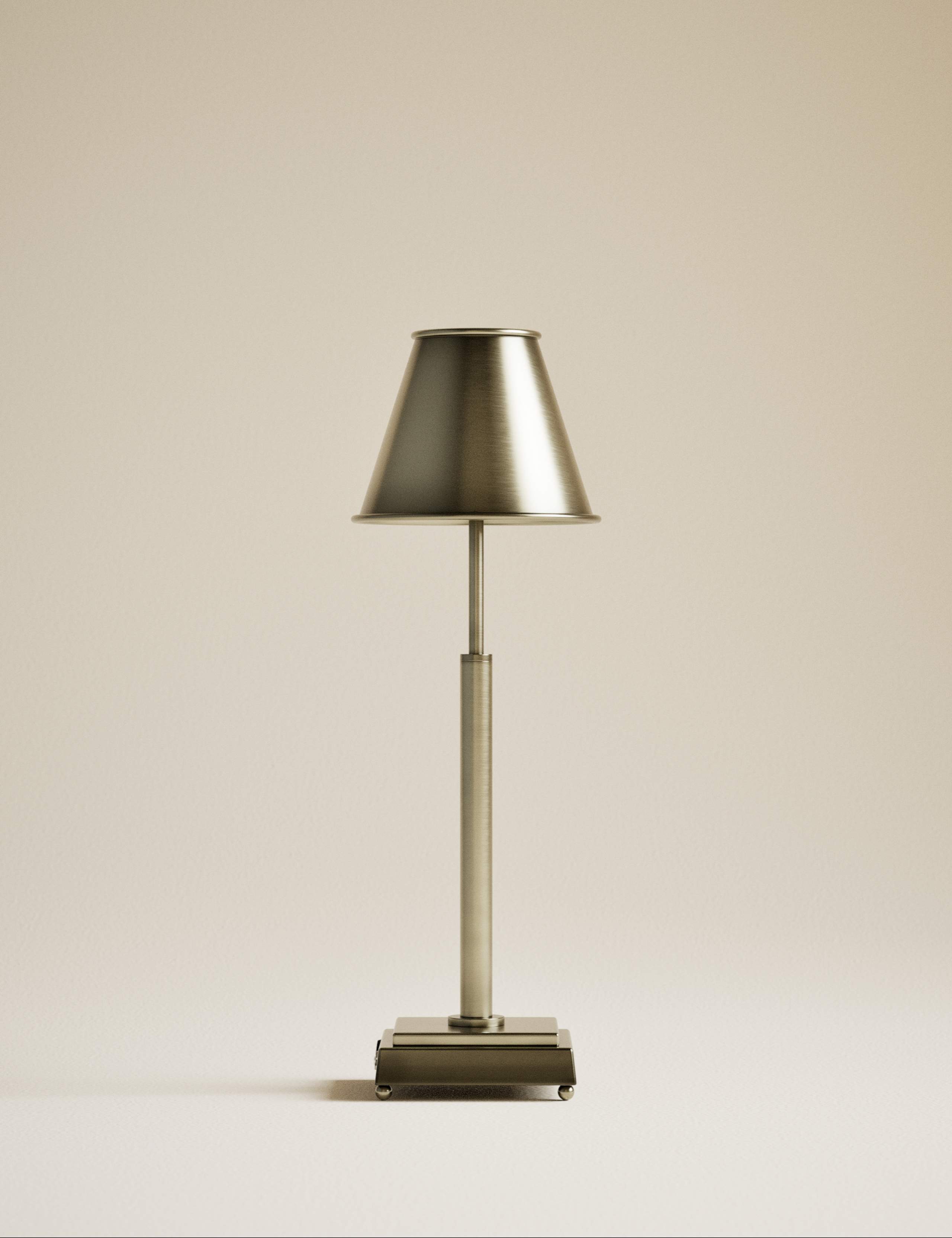 Rechargeable Metal Table Lamp 3 of 5