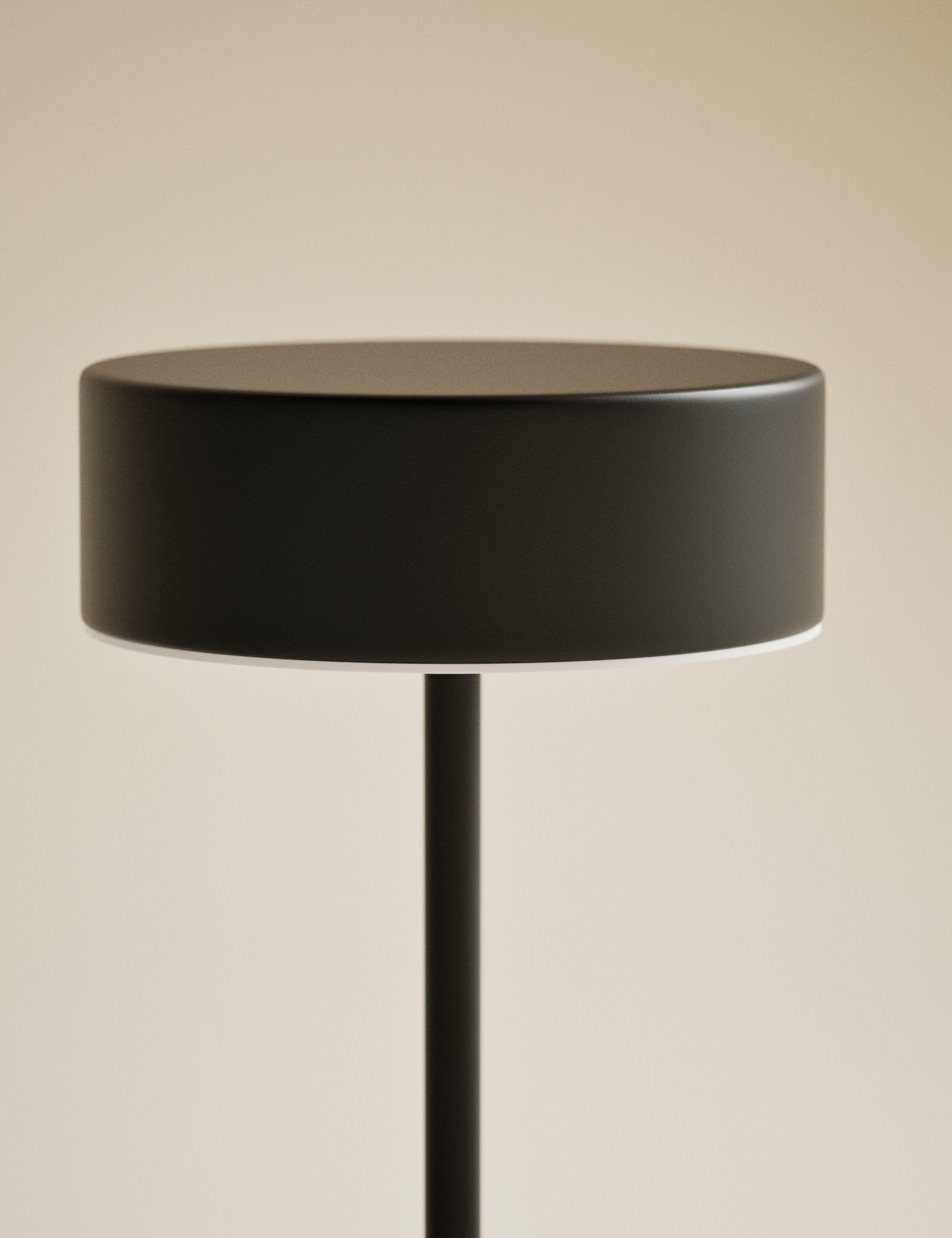Flat Head Small Rechargeable Table Lamp 3 of 4