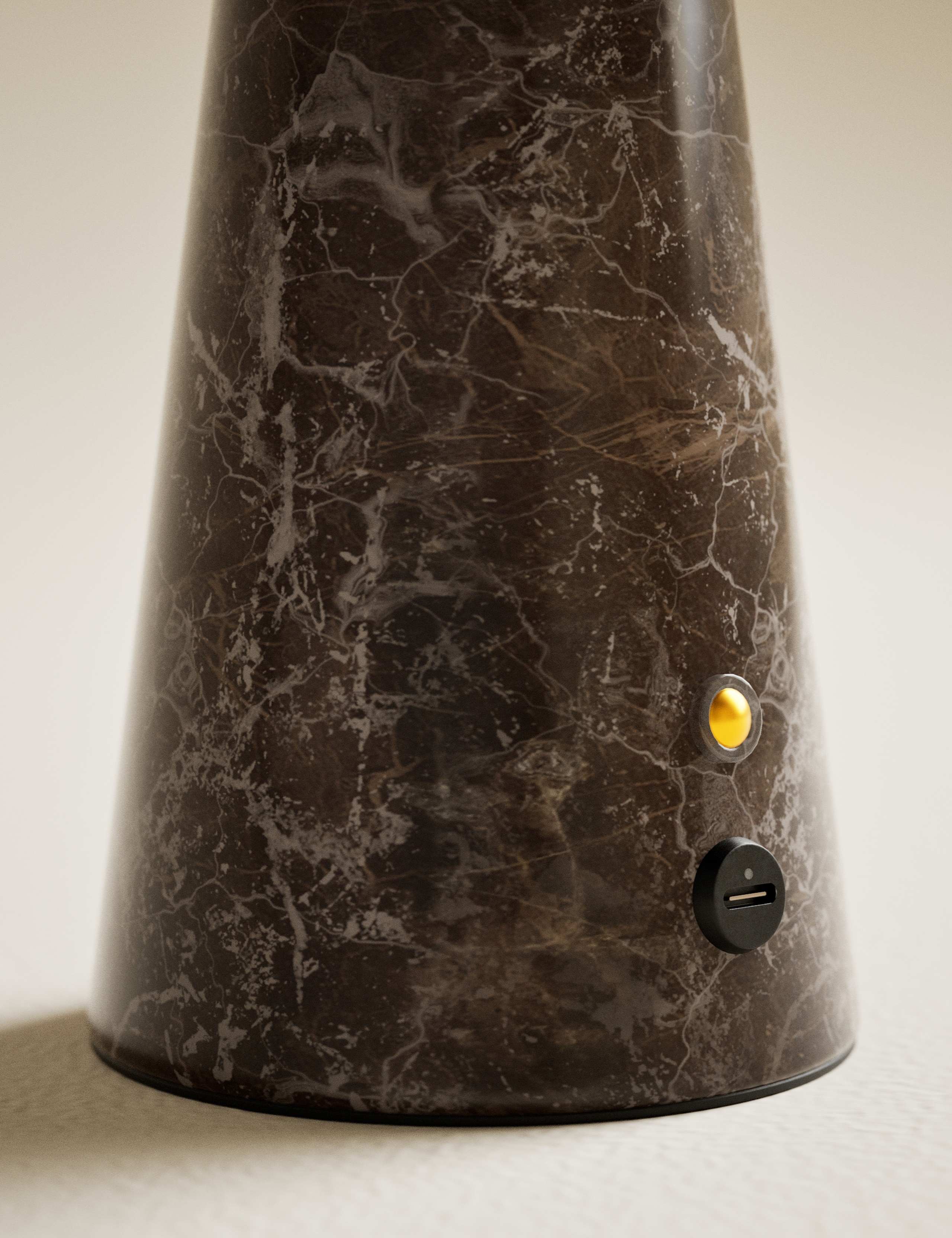Marble Rechargeable Mushroom Lamp 4 of 5