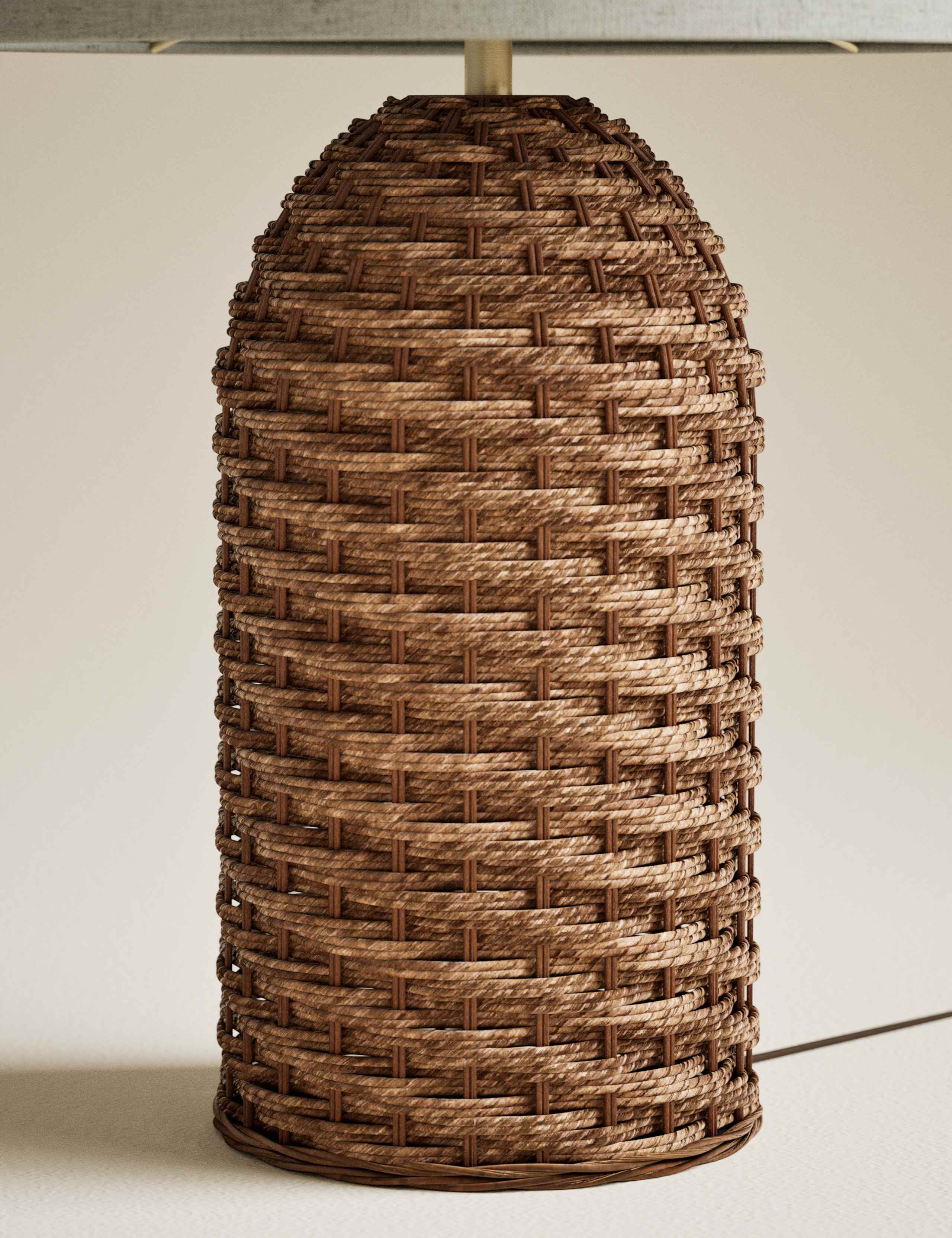 Seagrass Table Lamp with Shade 4 of 4
