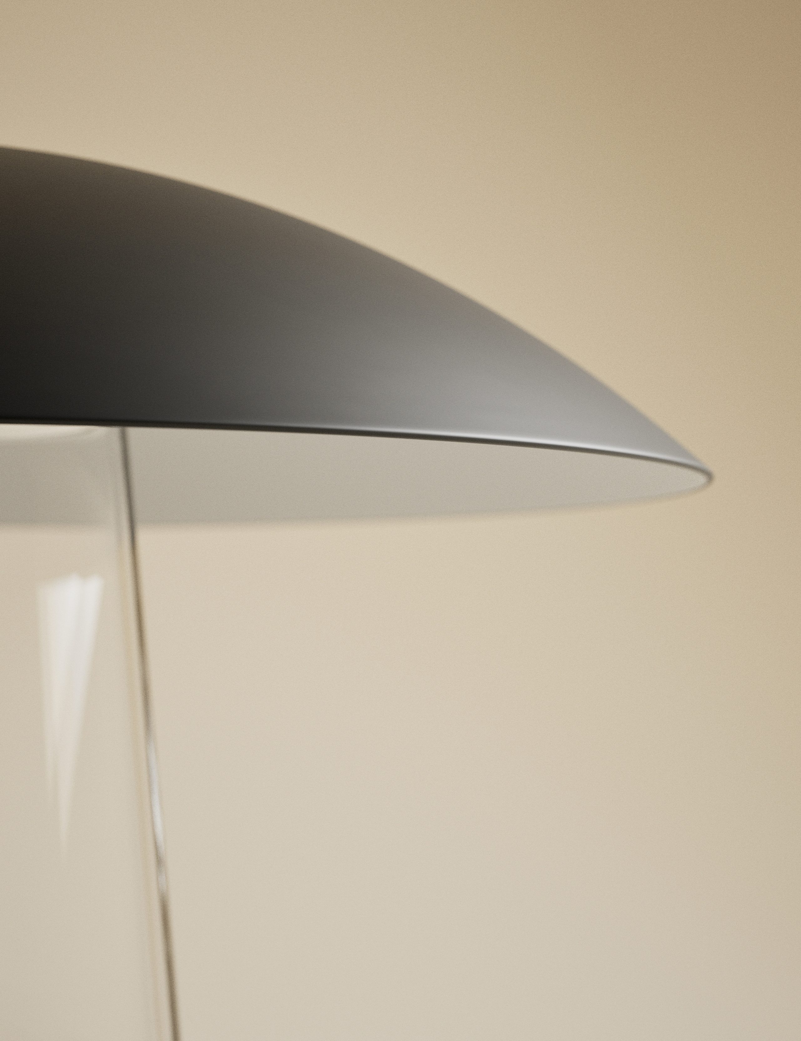 Kelly Hoppen Metal and Glass Dome Lamp 4 of 5