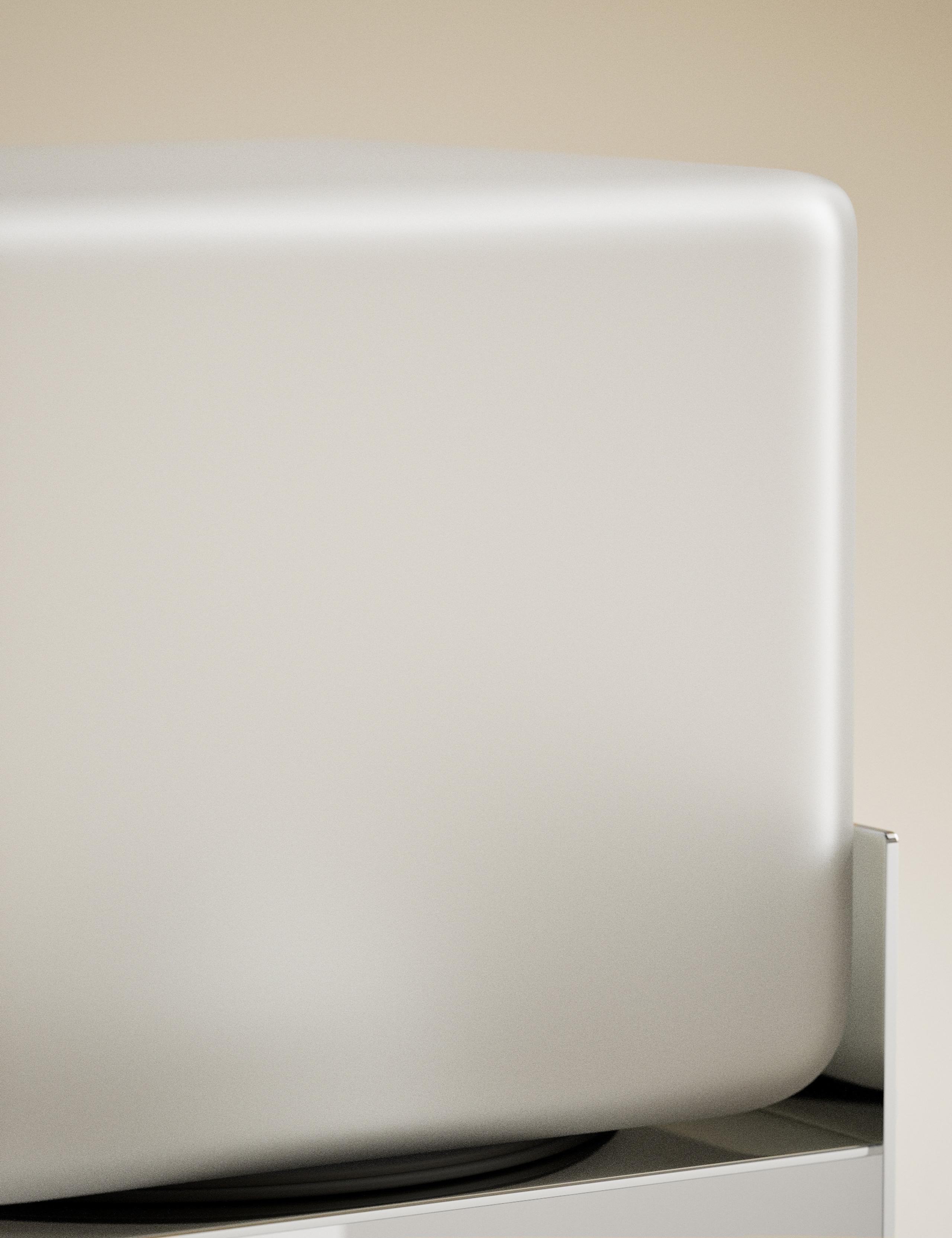 Kelly Hoppen Rechargeable Square Glass Lamp 4 of 5