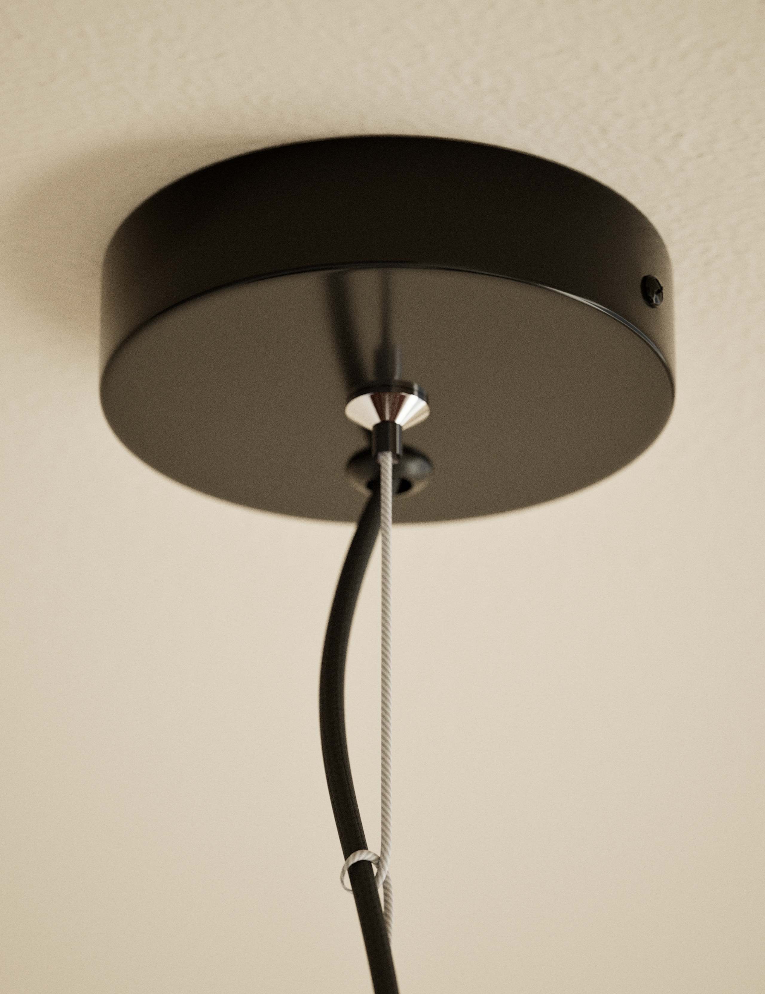 Scalloped Rattan Extra Large Pendant Light 4 of 4