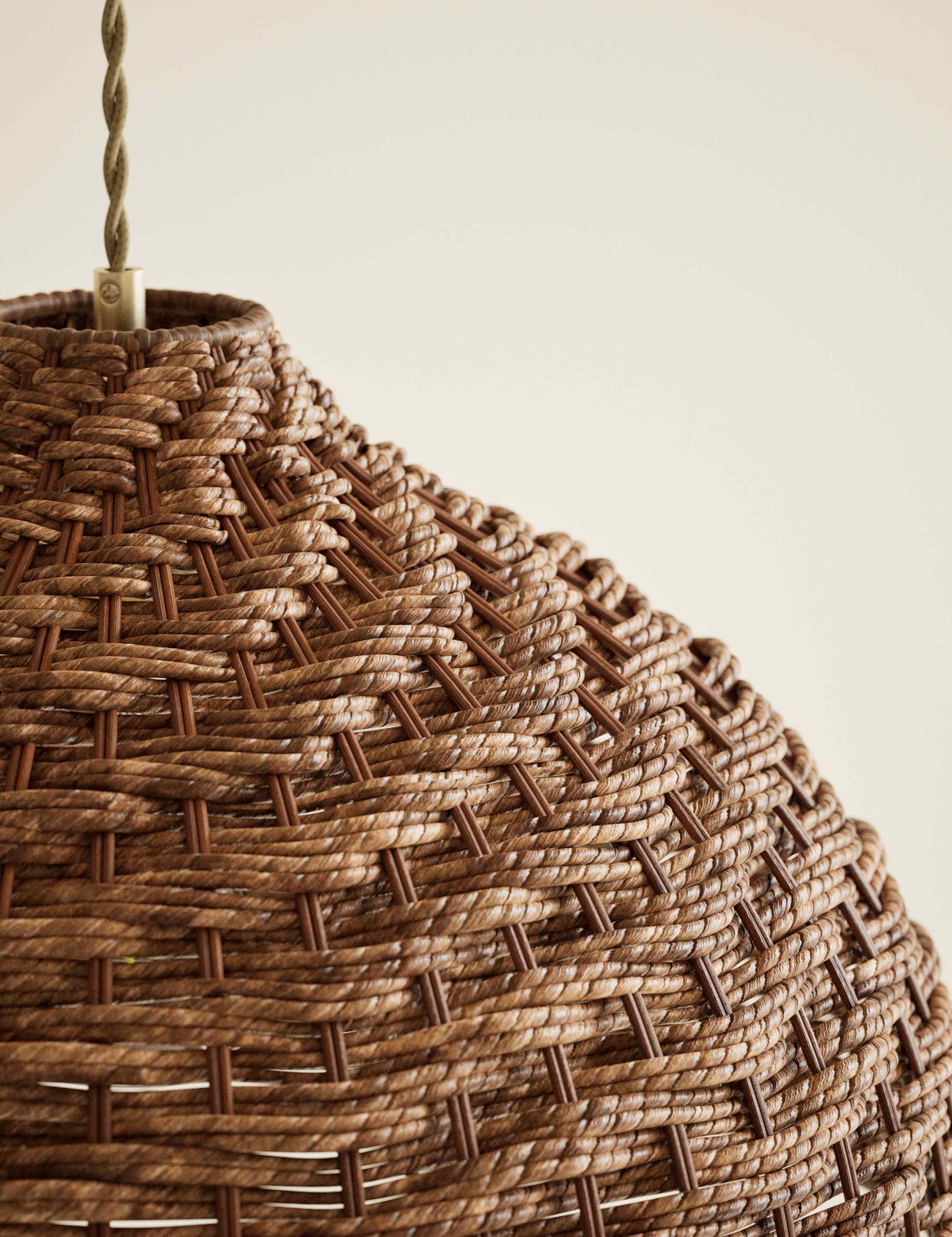 Seagrass Bell Easy Fit Ceiling Lamp Shade 3 of 3
