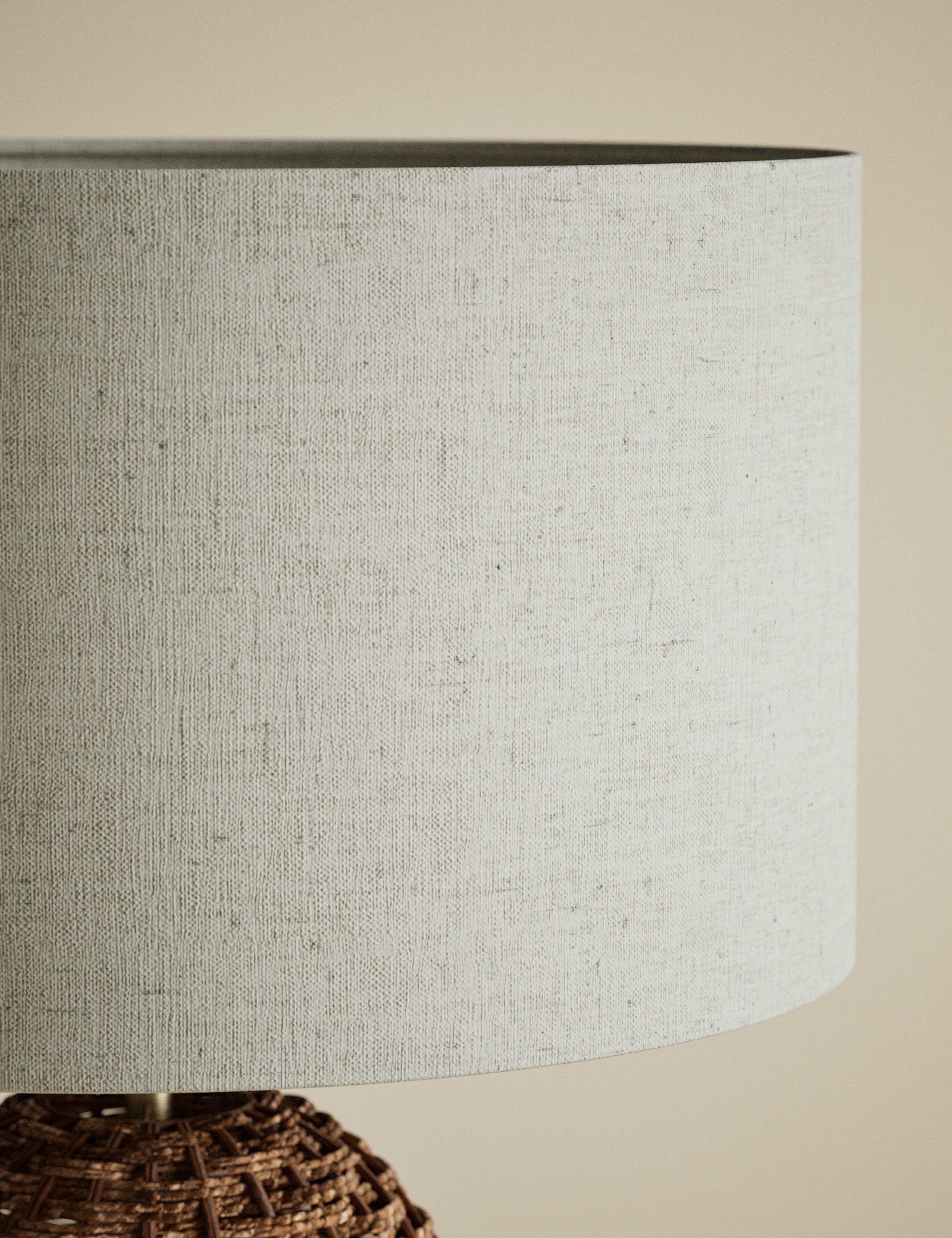 Seagrass Base Floor Lamp 3 of 4