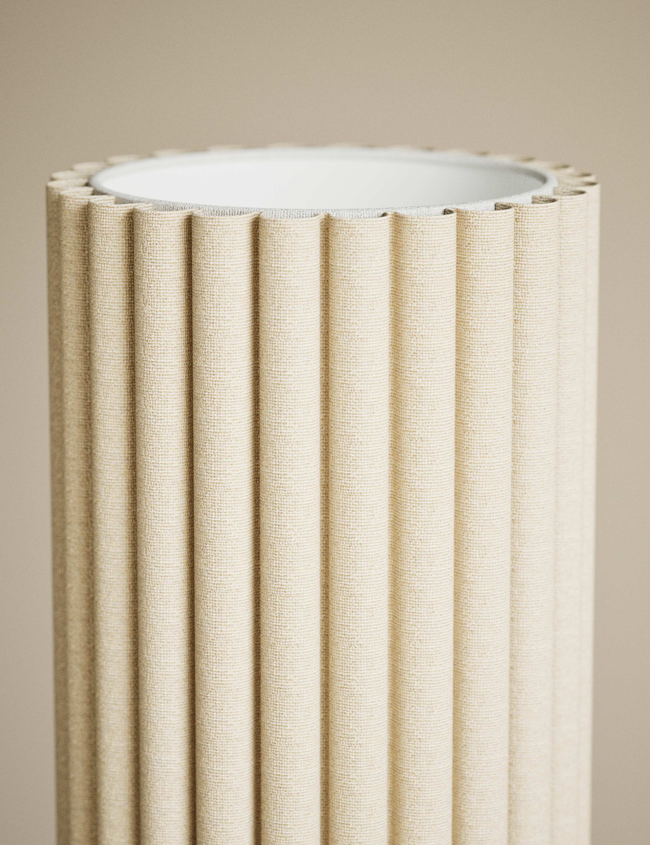Scallop Tall Floor Lamp 3 of 4