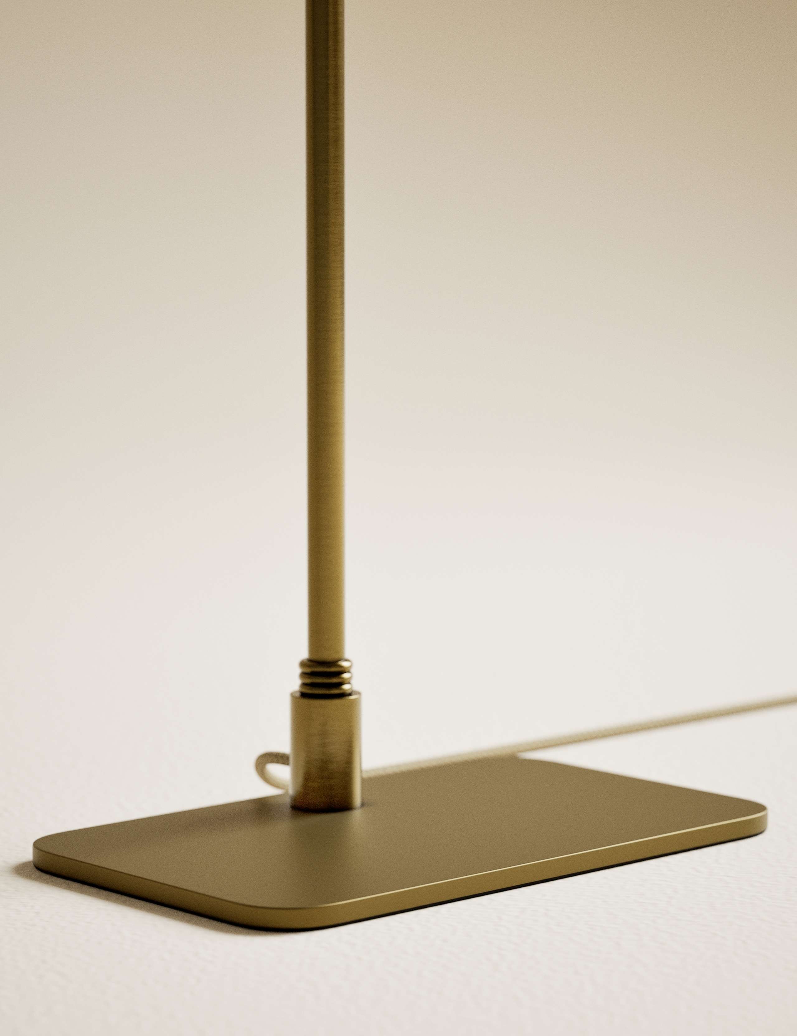 Reeded Metal Banker's Light 4 of 6