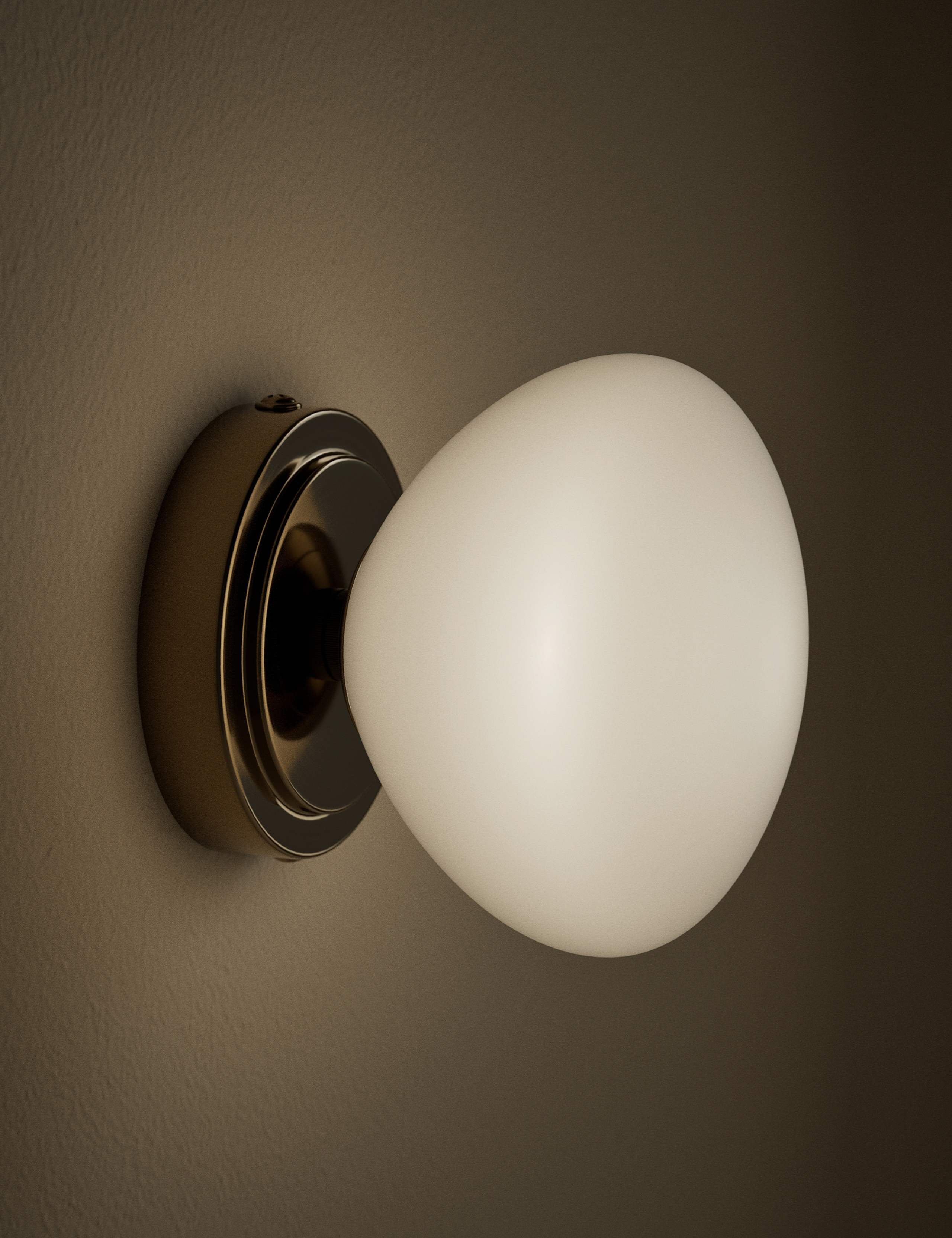 Metal Soft Organic Form Wall Light 2 of 6