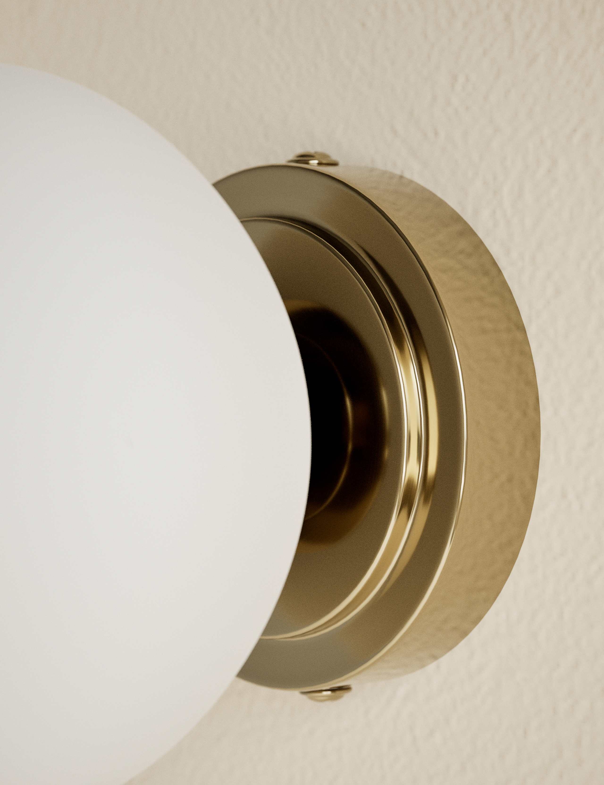 Metal Soft Organic Form Wall Light 3 of 6