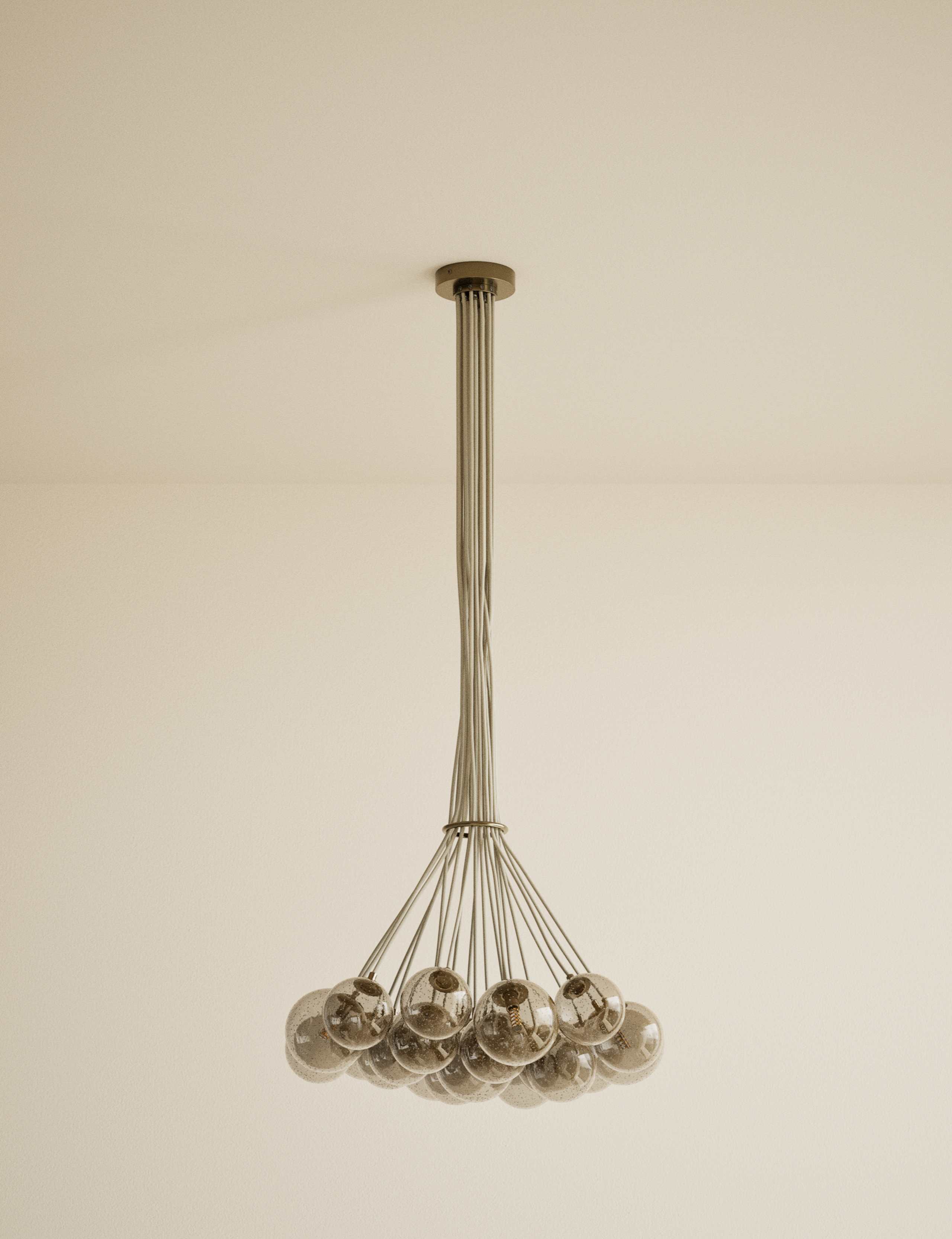 Champagne Cluster Ceiling Light 5 of 5