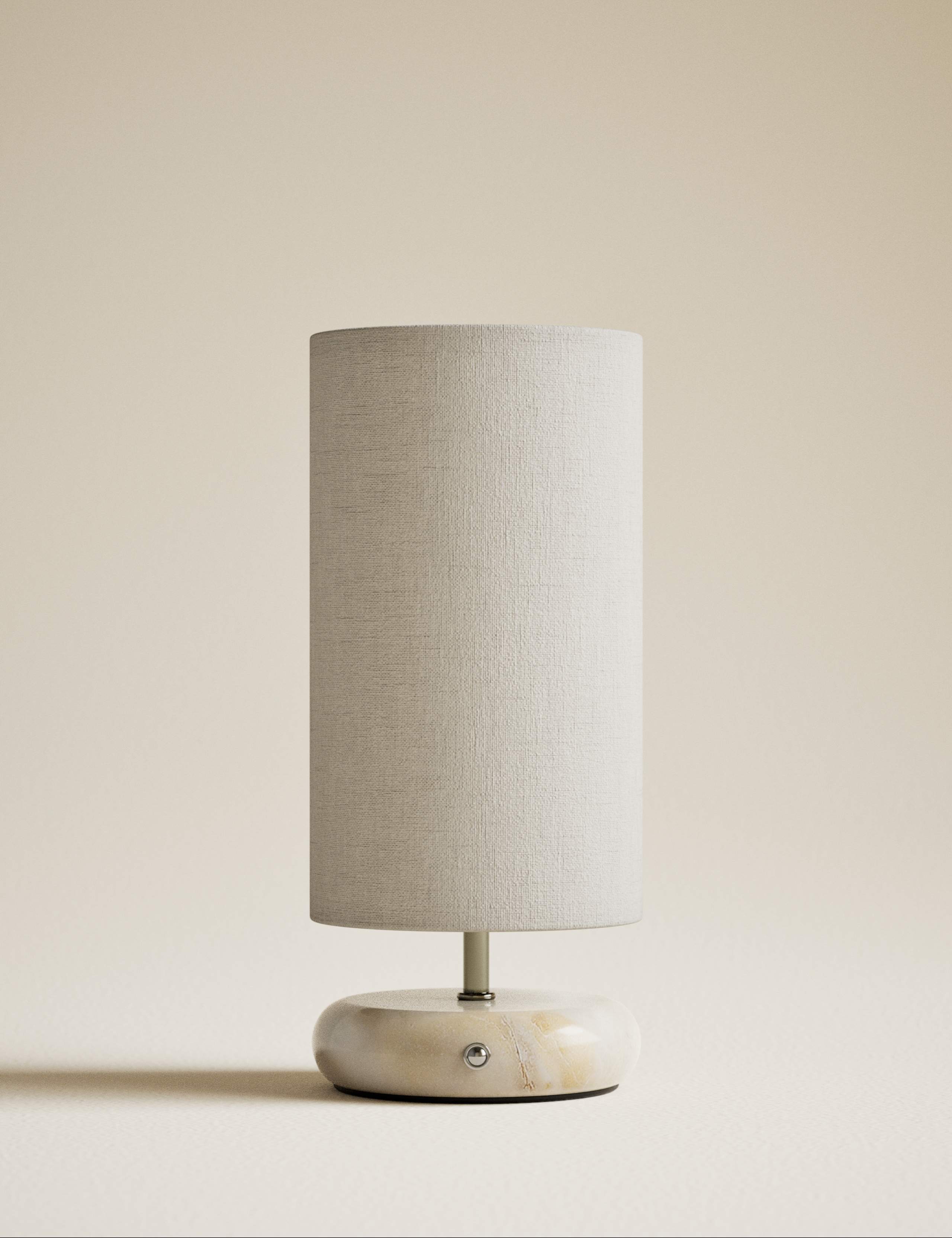 Pebble Stone Effect Rechargeable Table Lamp 3 of 5